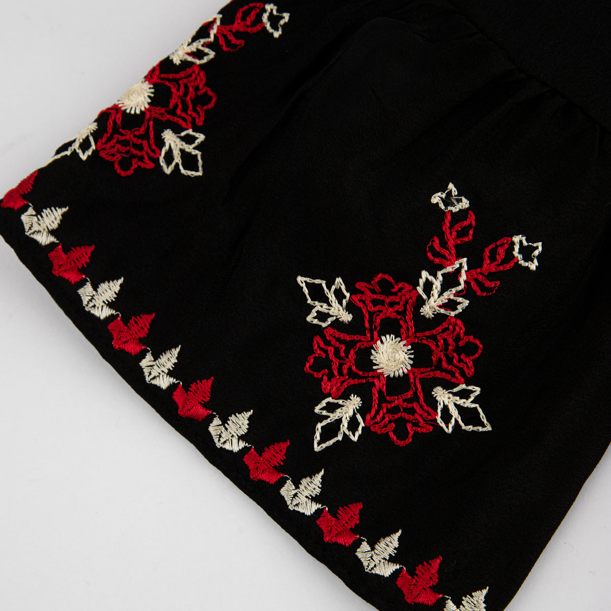 Black Embroidered Top – Cocobee