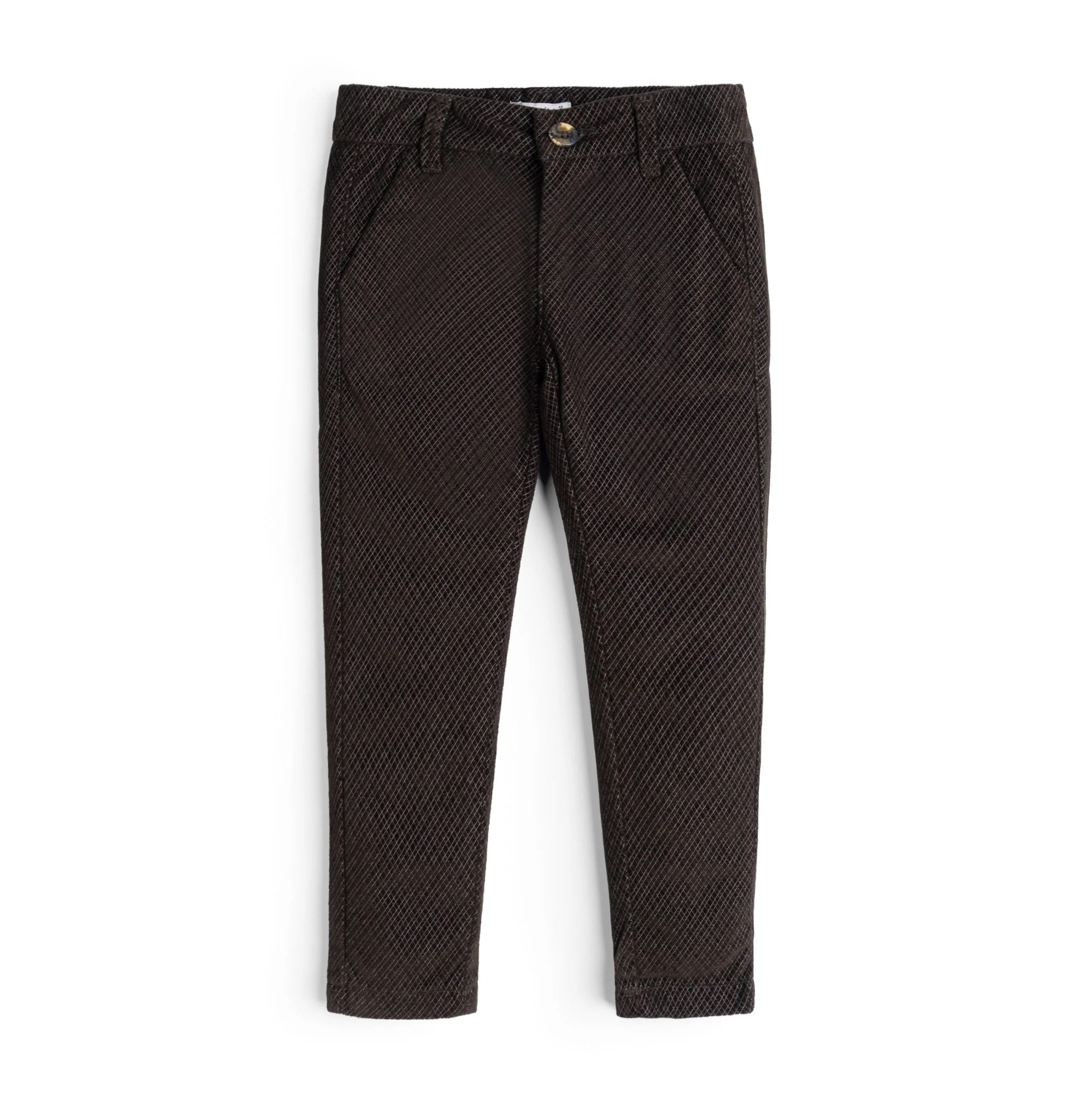 Basic Textured Corduroy Pant