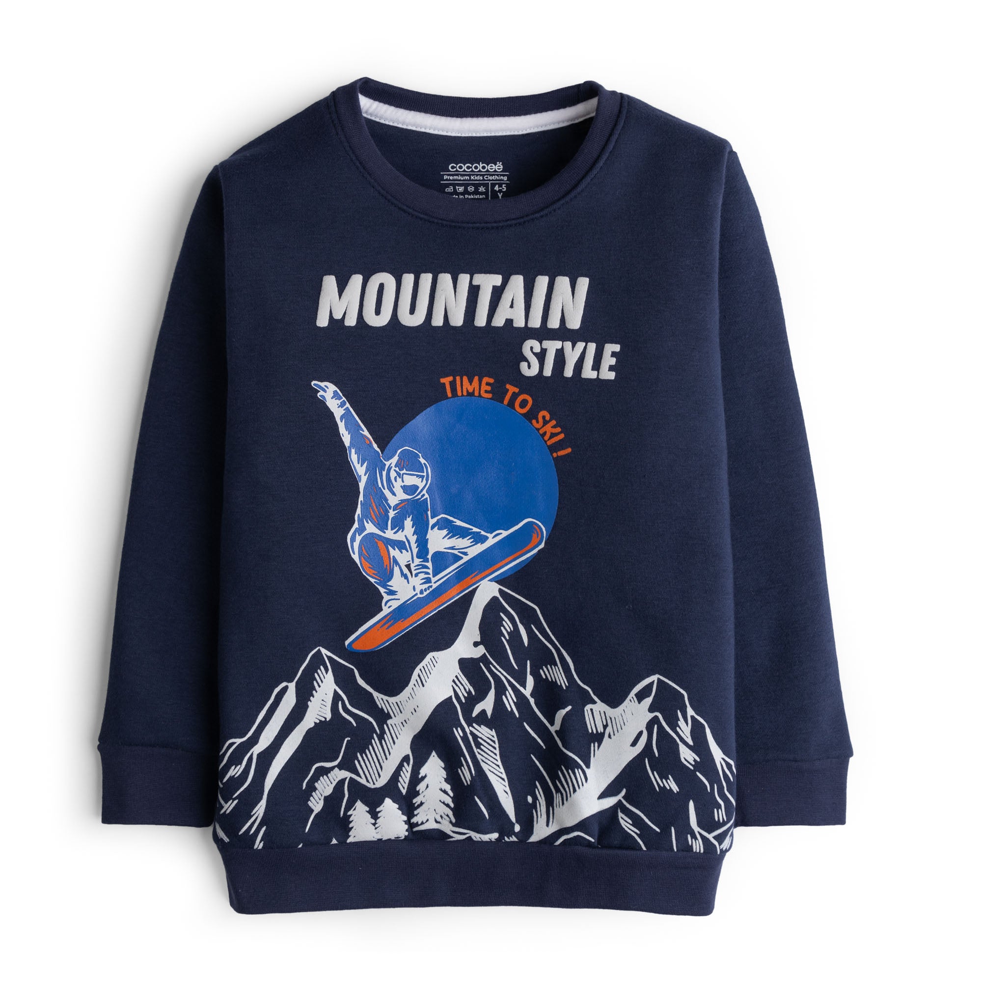 Blue Mountaineer Sweatshirt