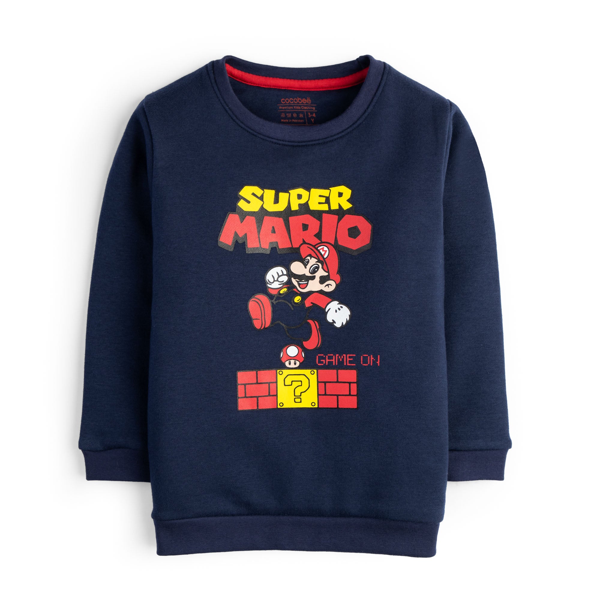 Mario Blue Sweatshirt