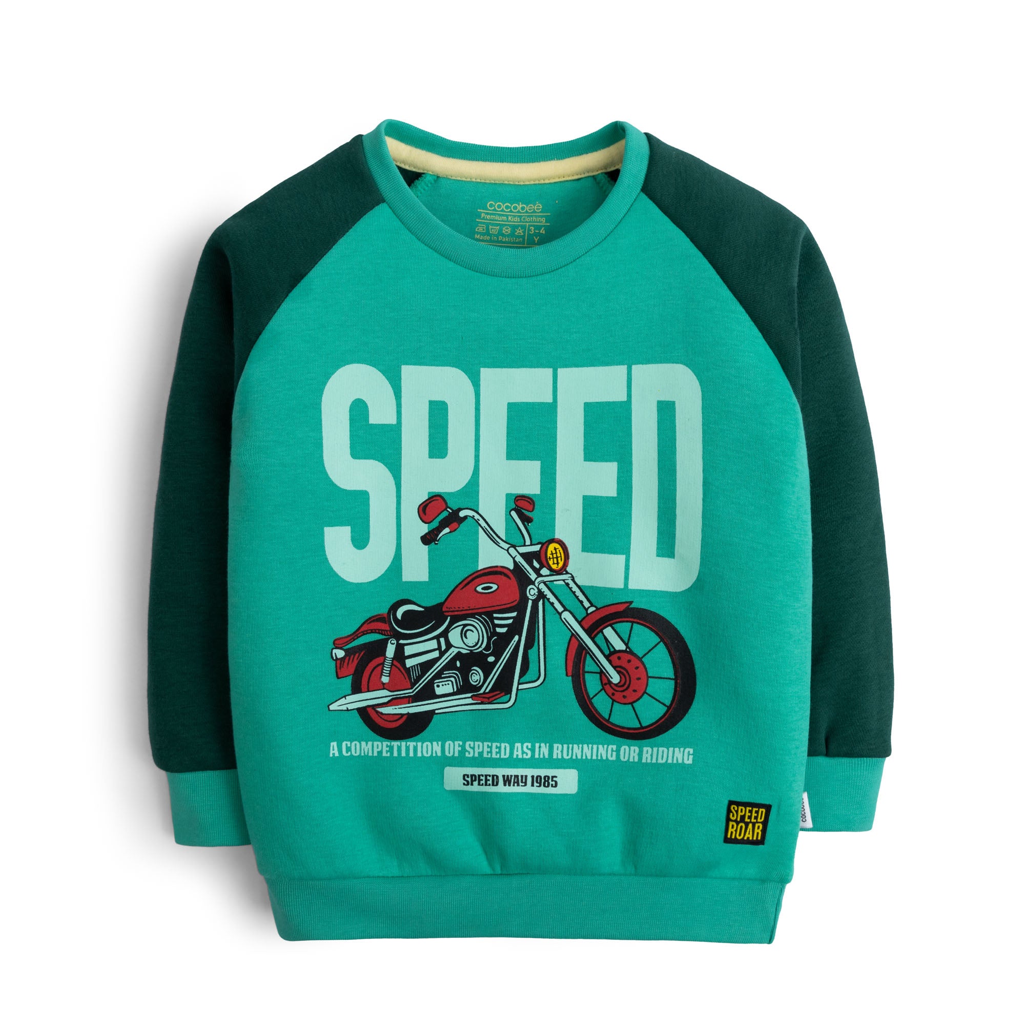 Speed Roar Printed Sweatshirt