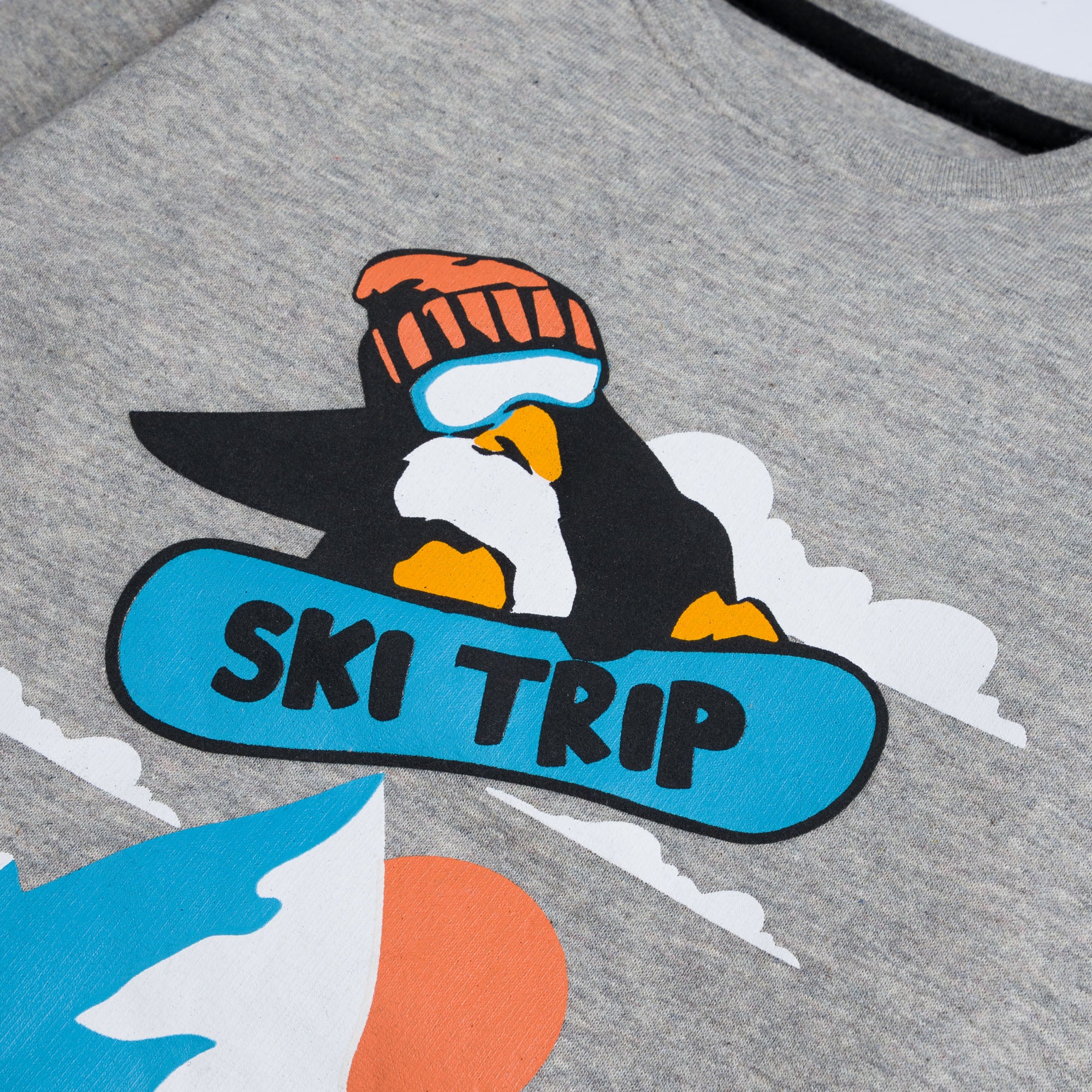 Ski High Printed Sweatshirt