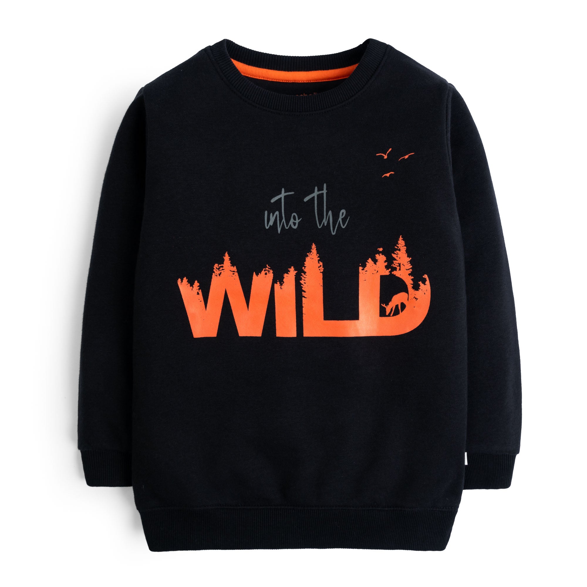 Wild Black Sweatshirt