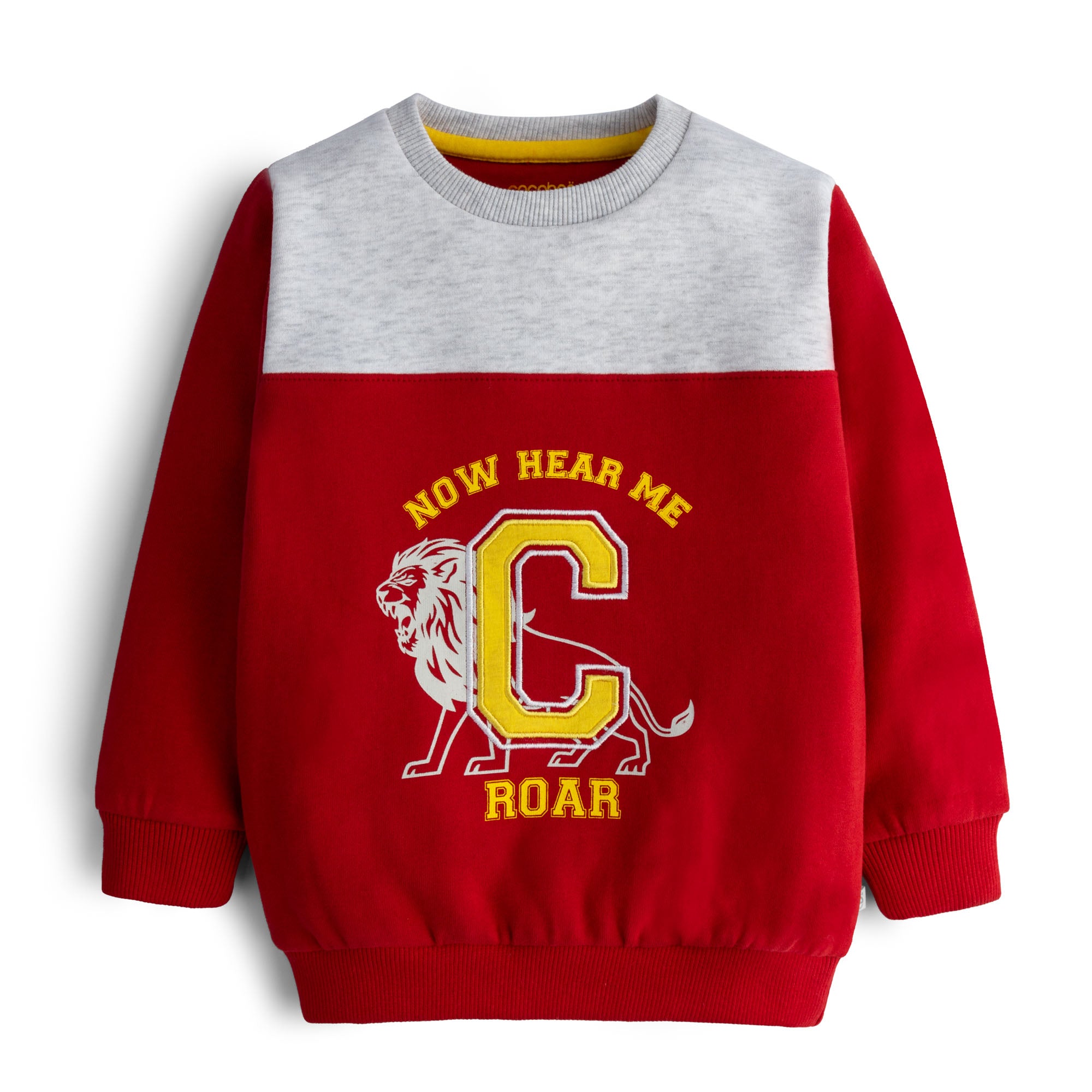 Roaring Red Printed Sweatshirt