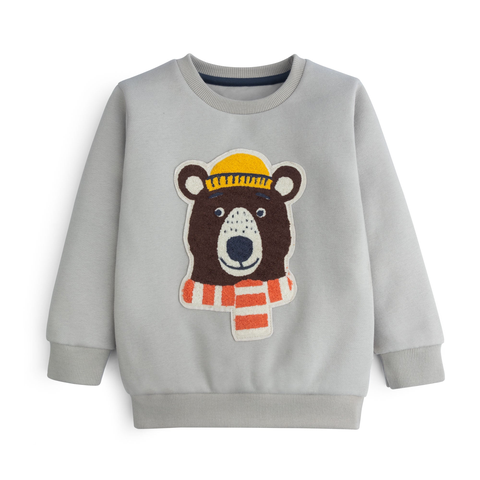 Cozy Grey Winter Sweatshirt