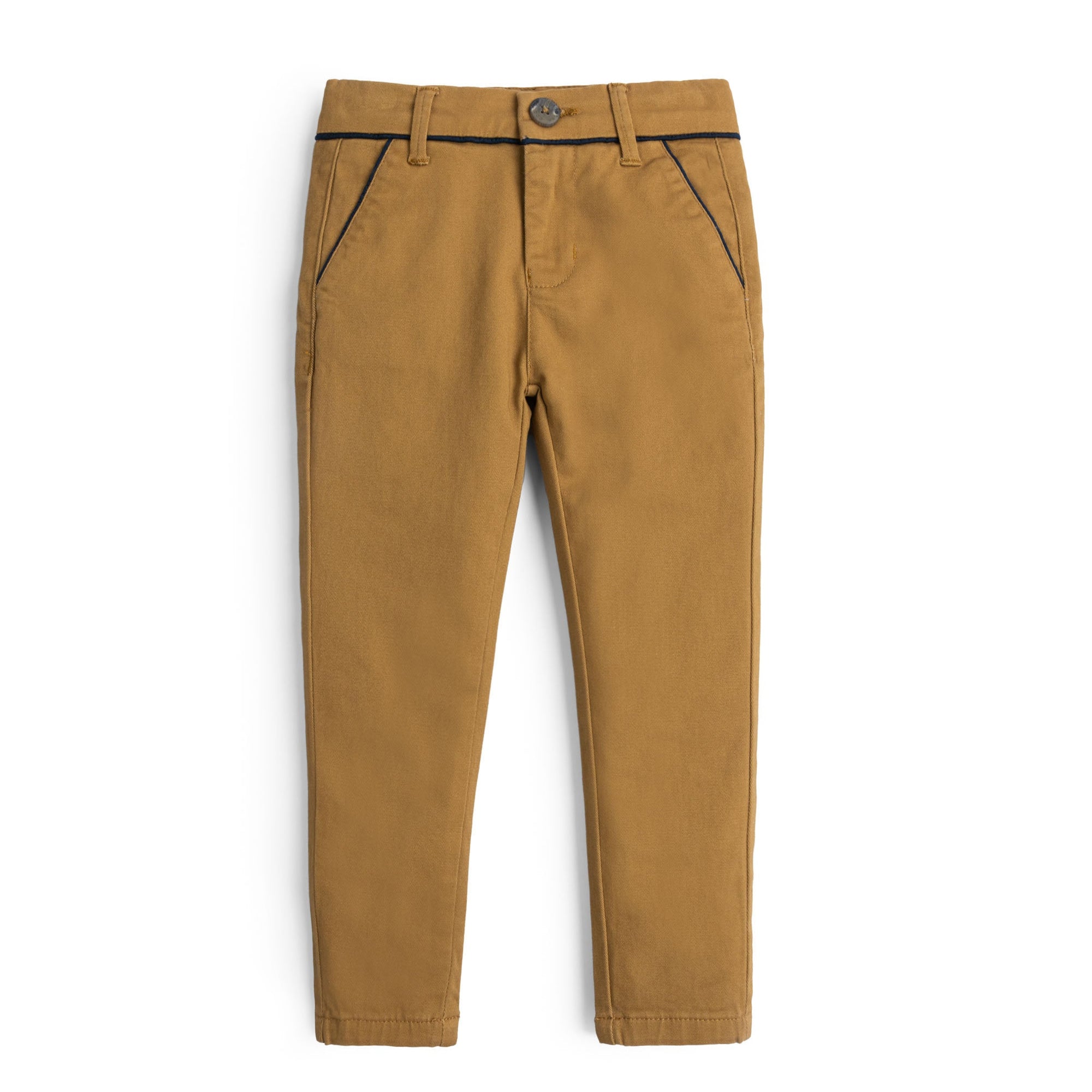 Camel Plain Chino Pant