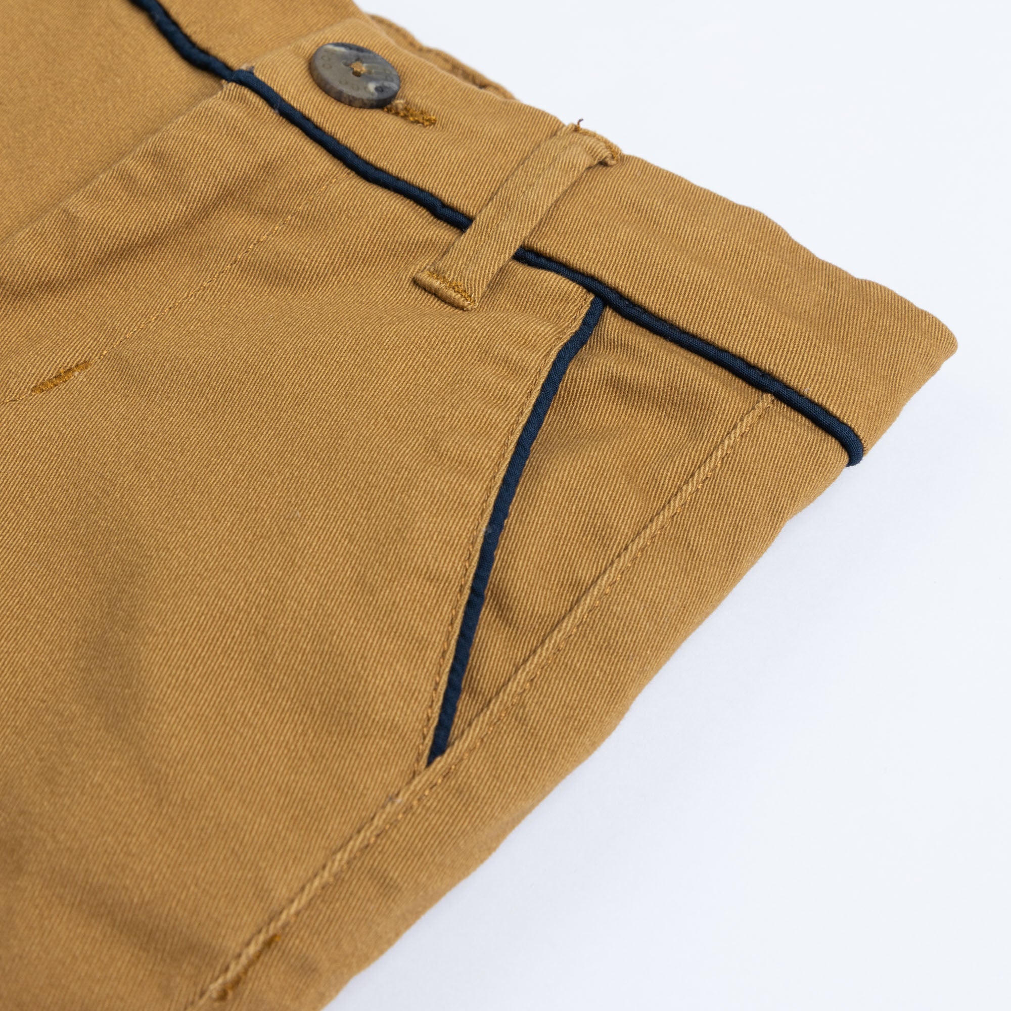 Camel Plain Chino Pant