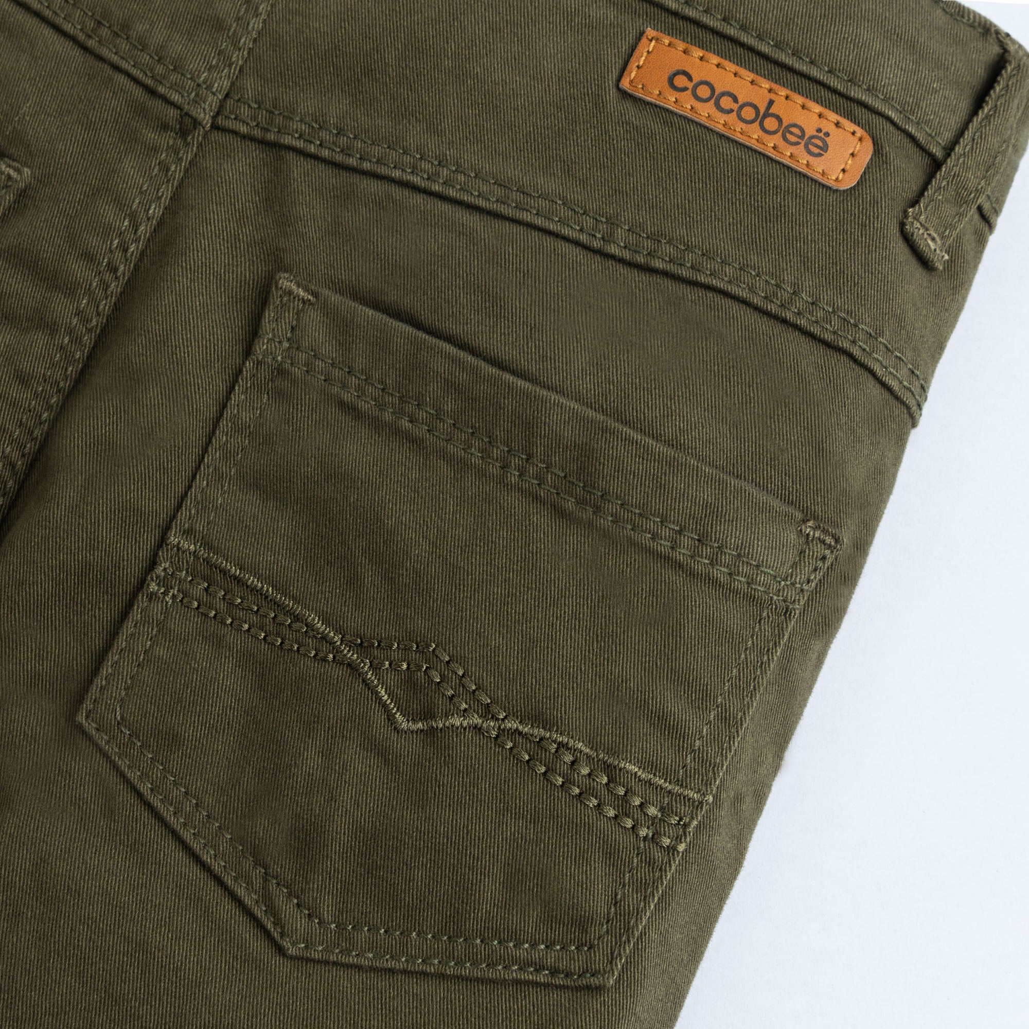 Olive Green Cotton Pant