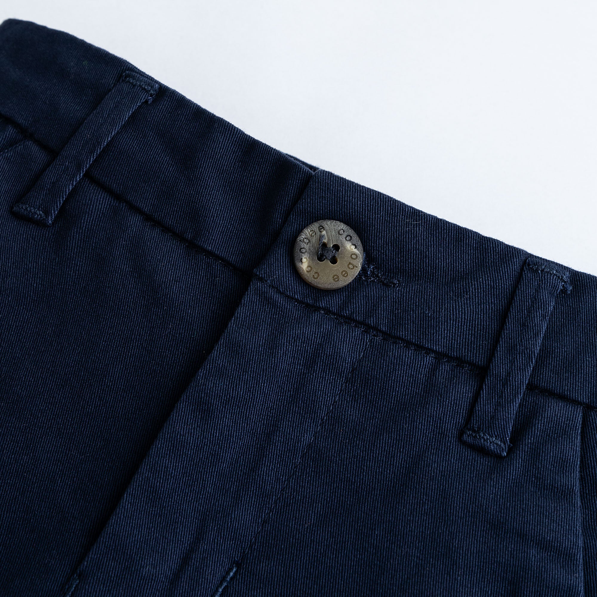 Navy Classic Cotton Pant