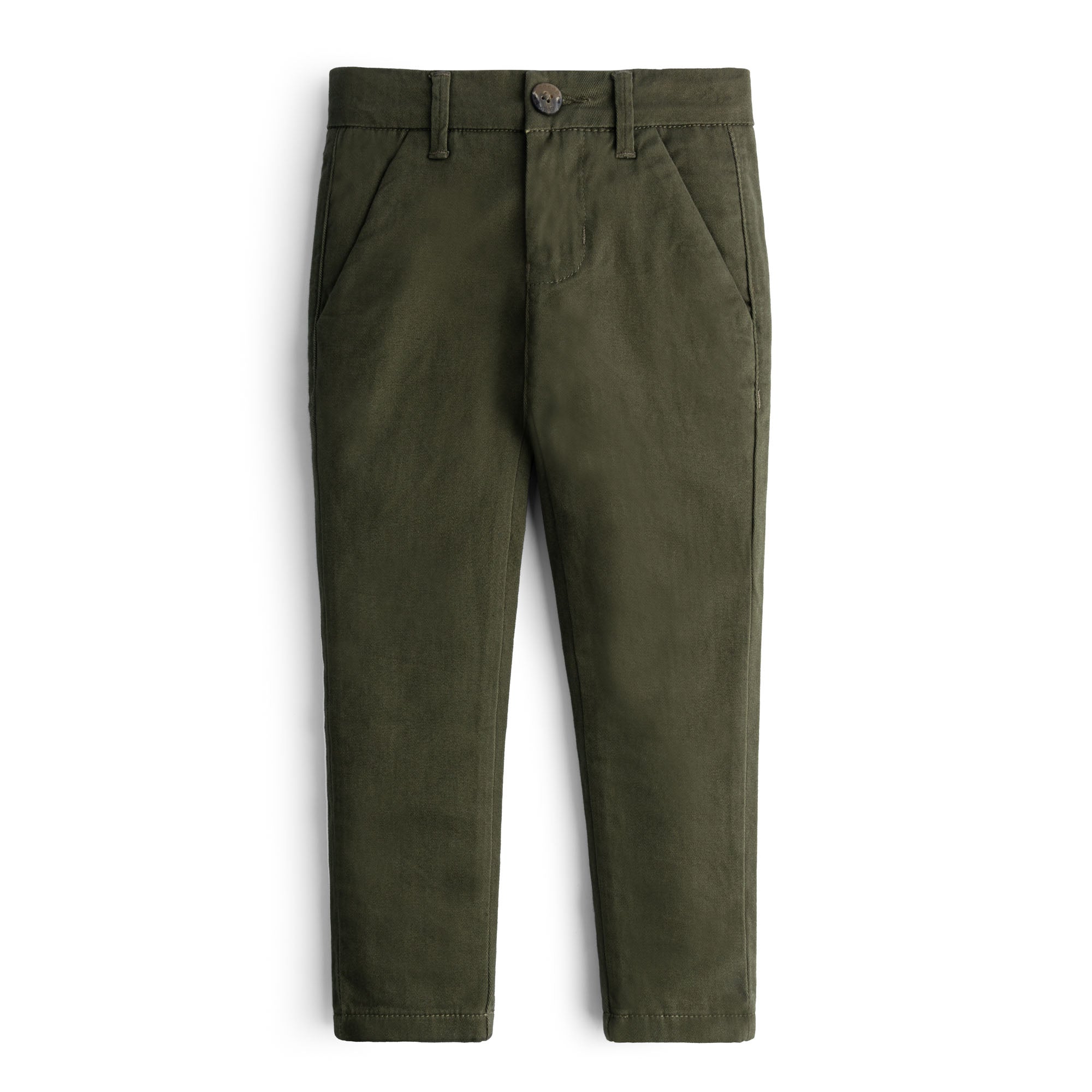 Slim Olive Chino