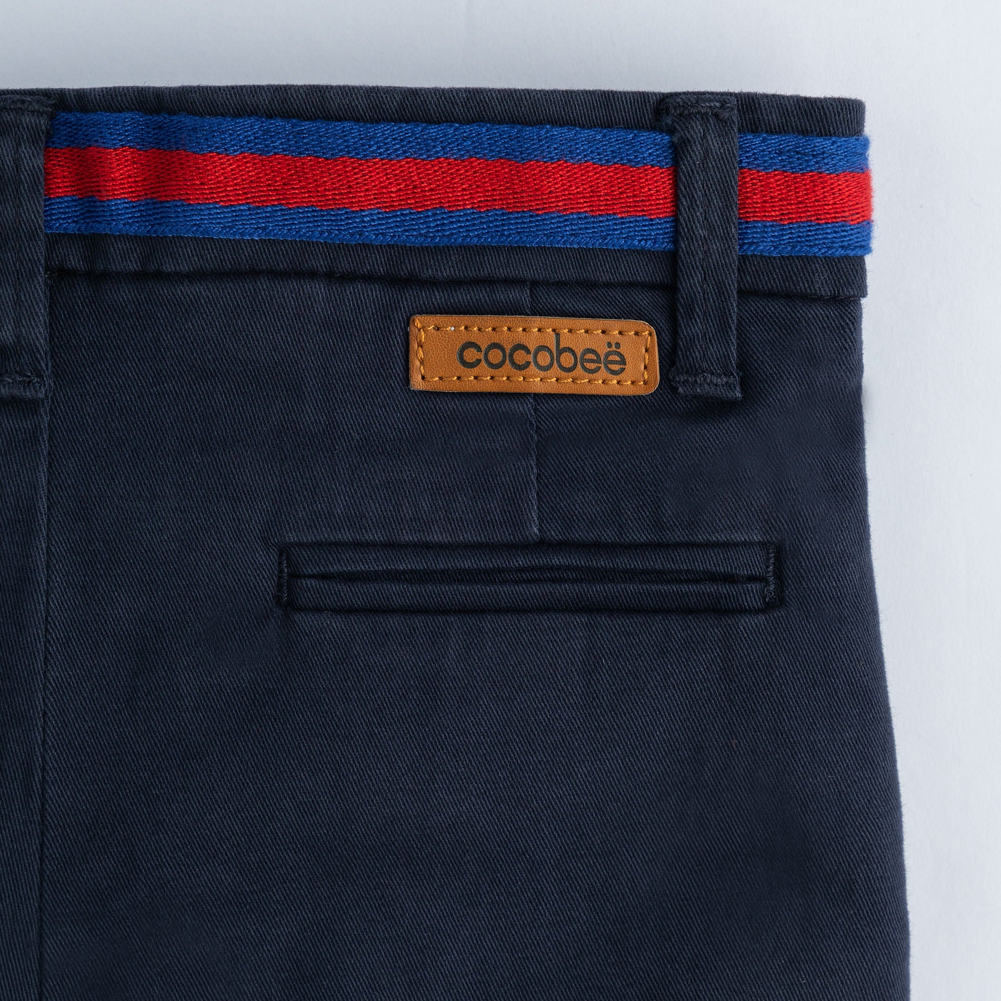 Navy Blue Cotton Pant