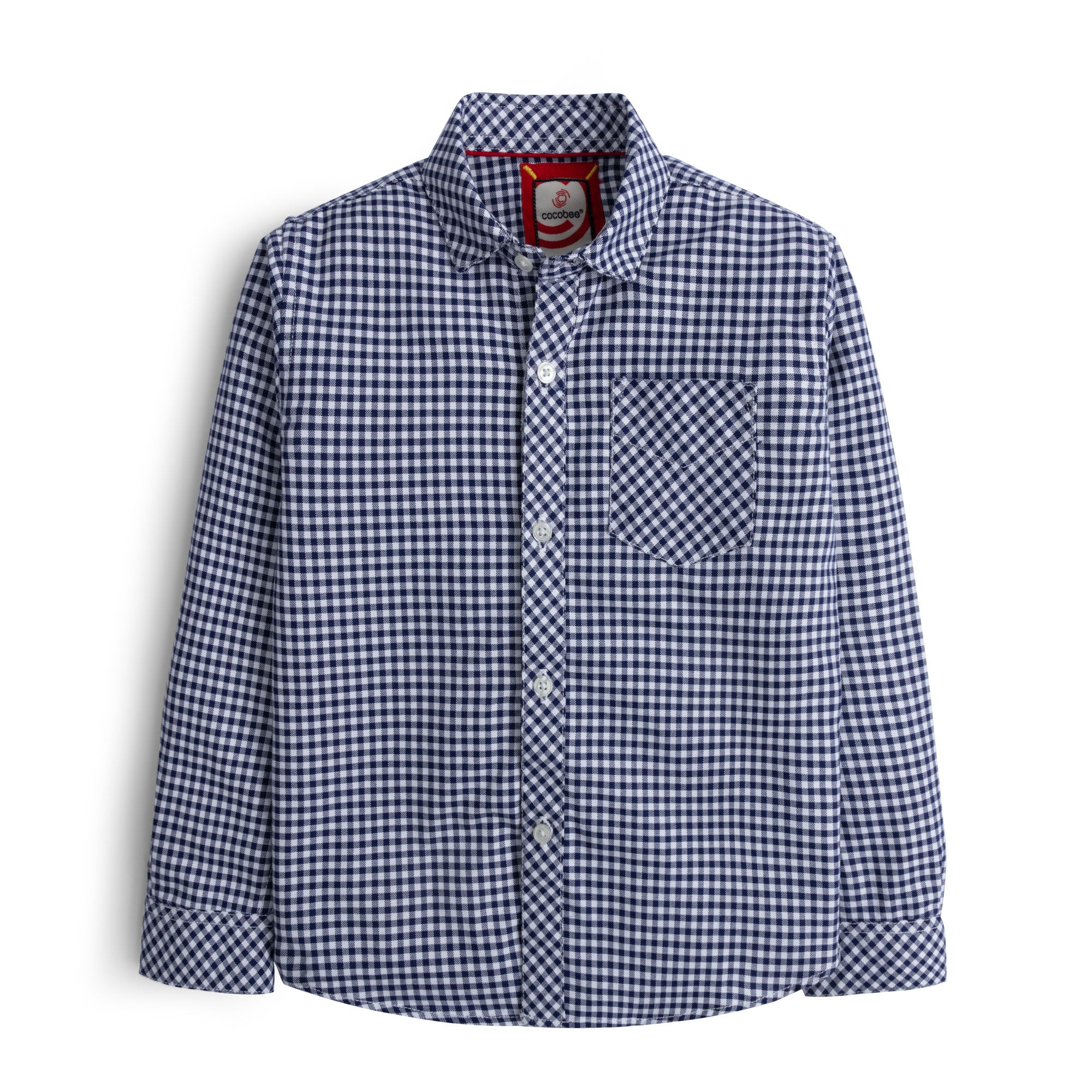 Micro Check Buttoned Shirt