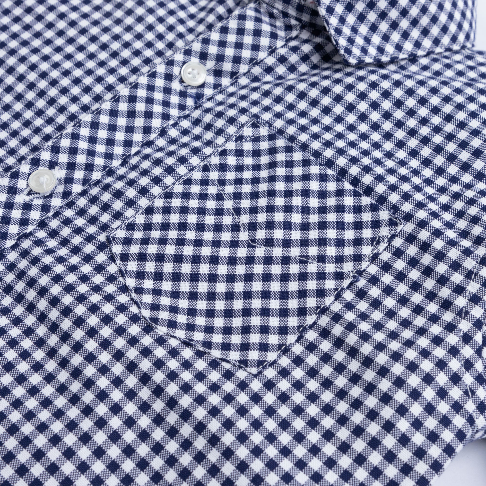 Micro Check Buttoned Shirt