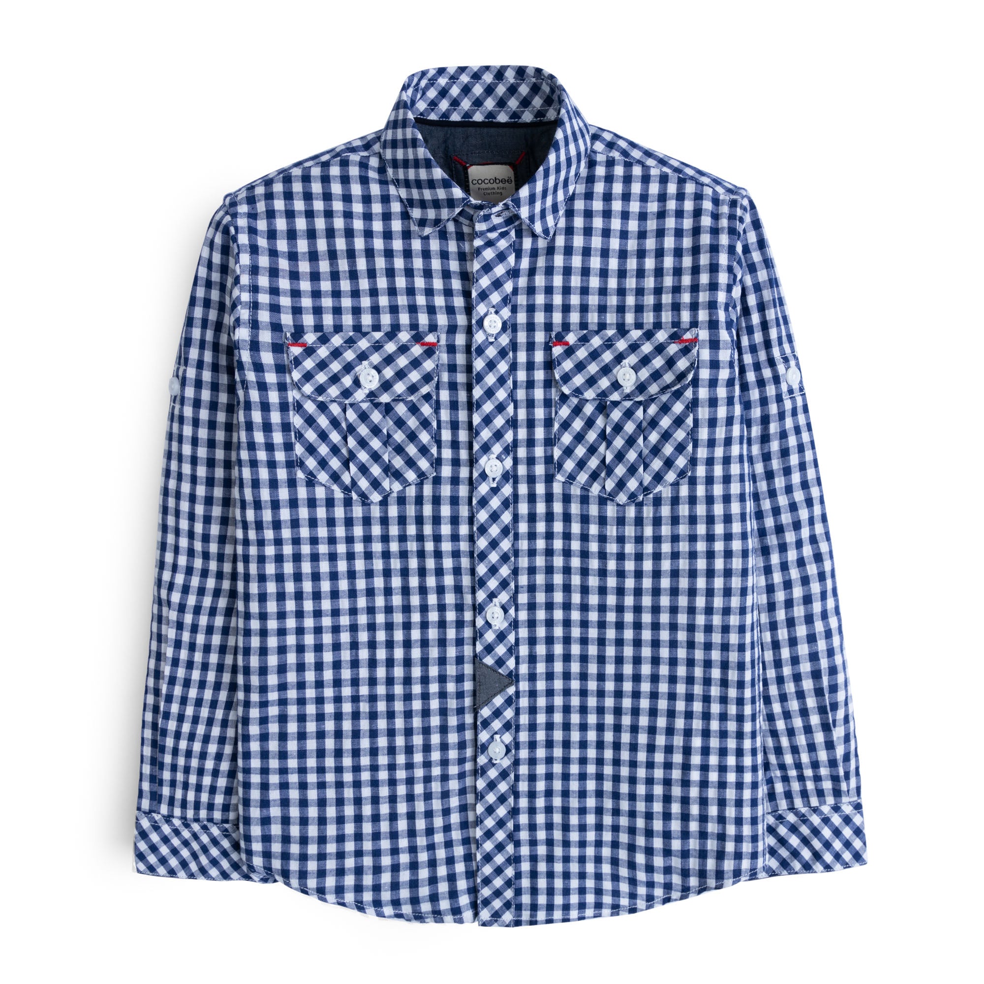 Button-up casual Check Shirt