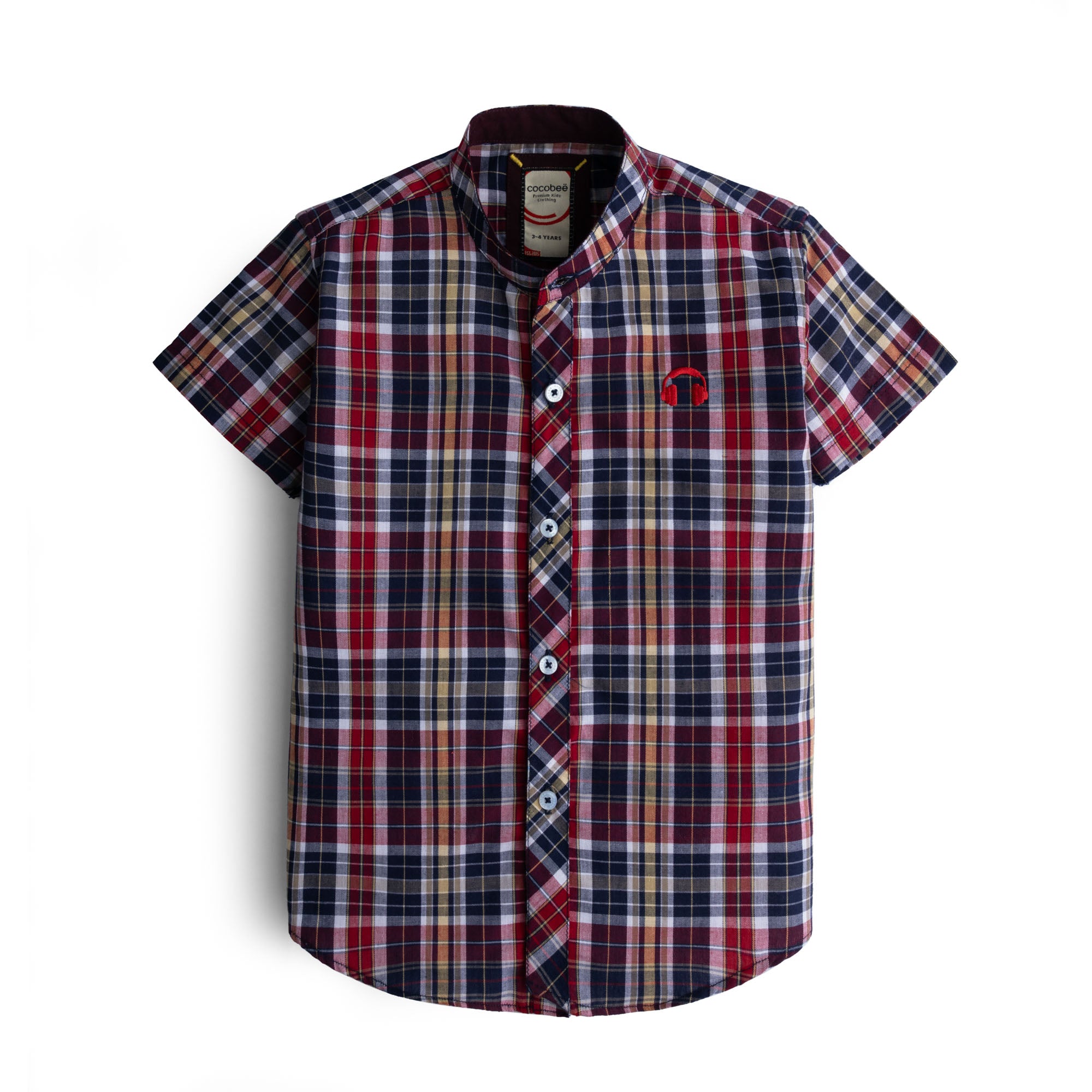 Casual Button-up Check Shirt