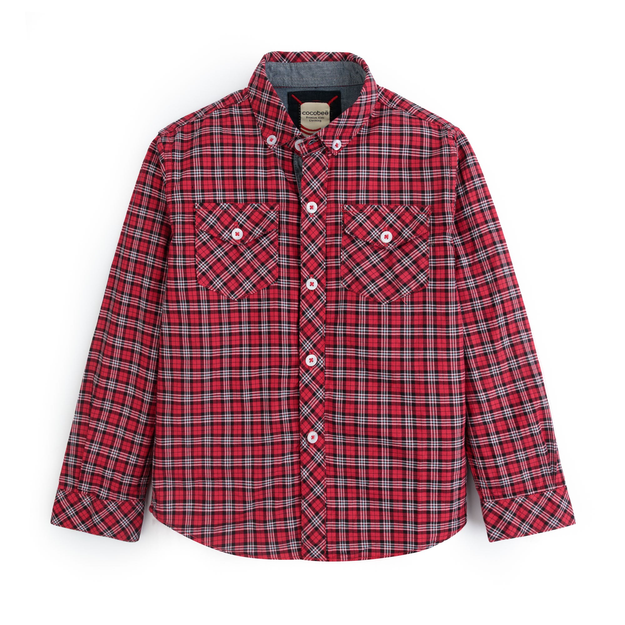 Button-Down Check Shirt