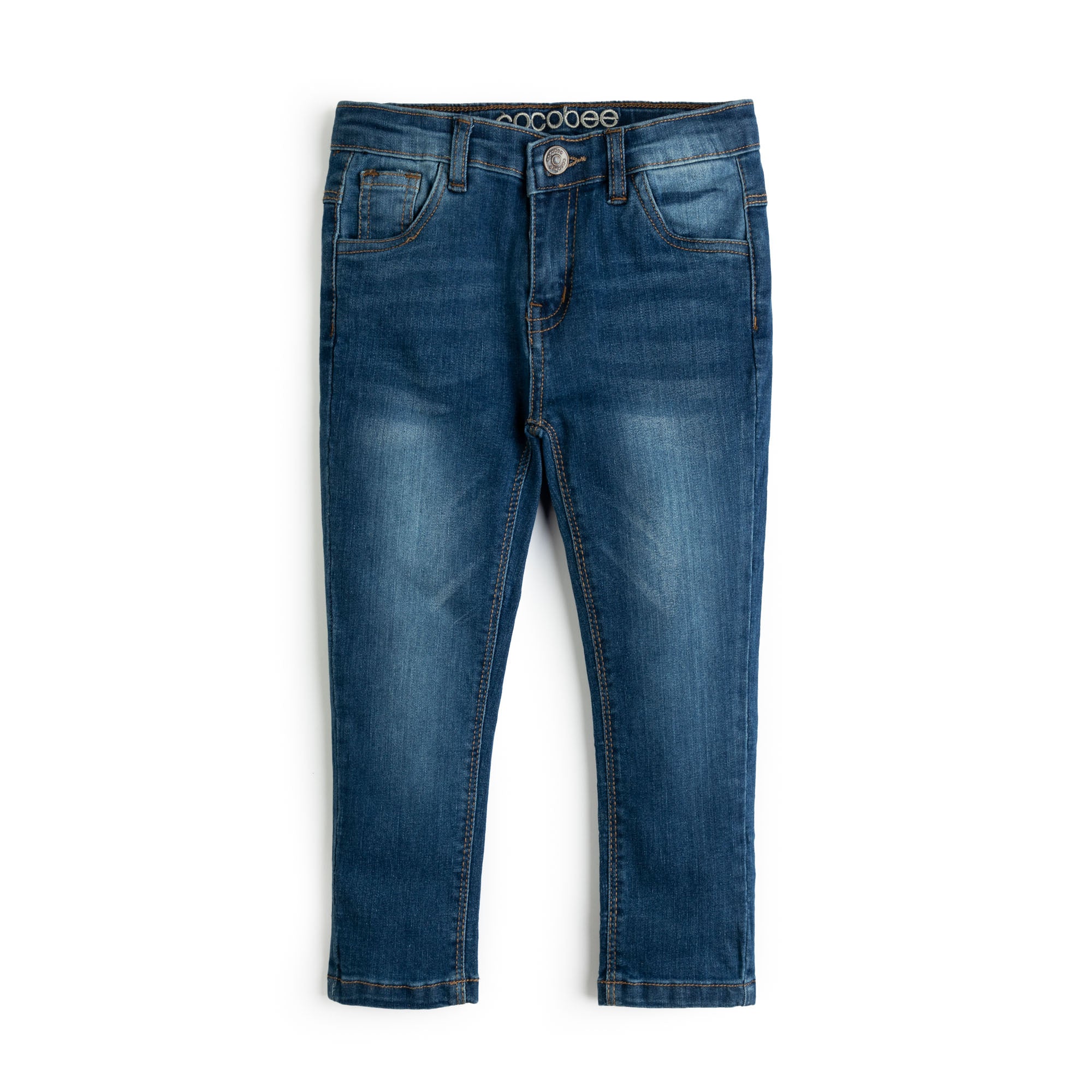 Blue Slim-Fit Denim