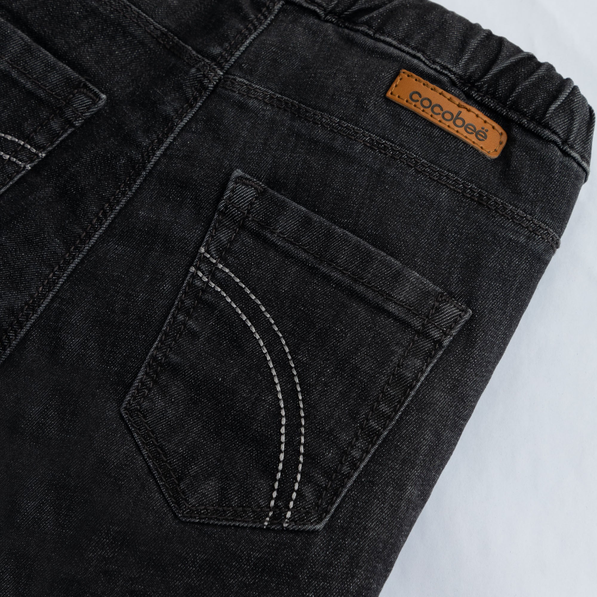 Charcoal Flex Denim