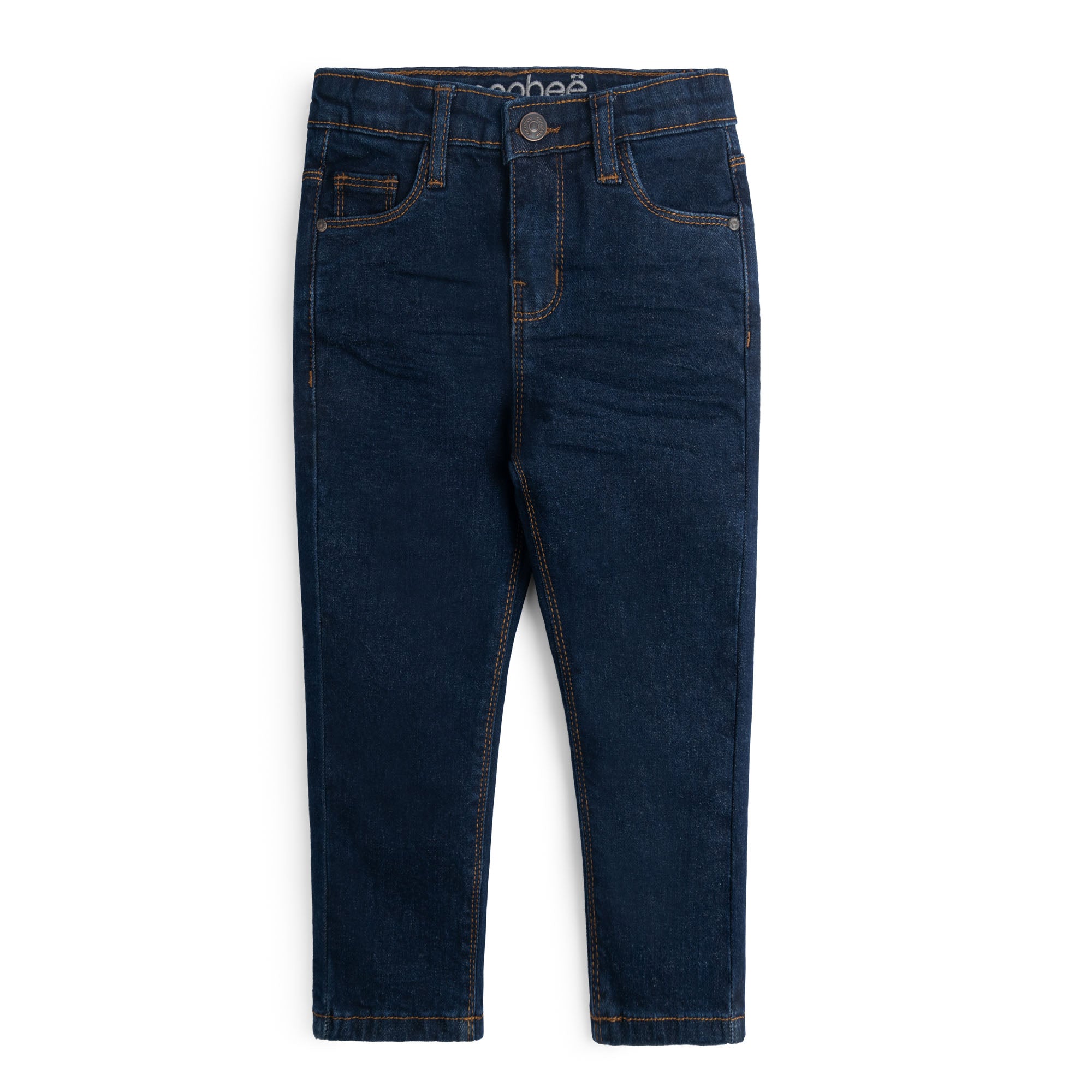 Navy Crest Denim