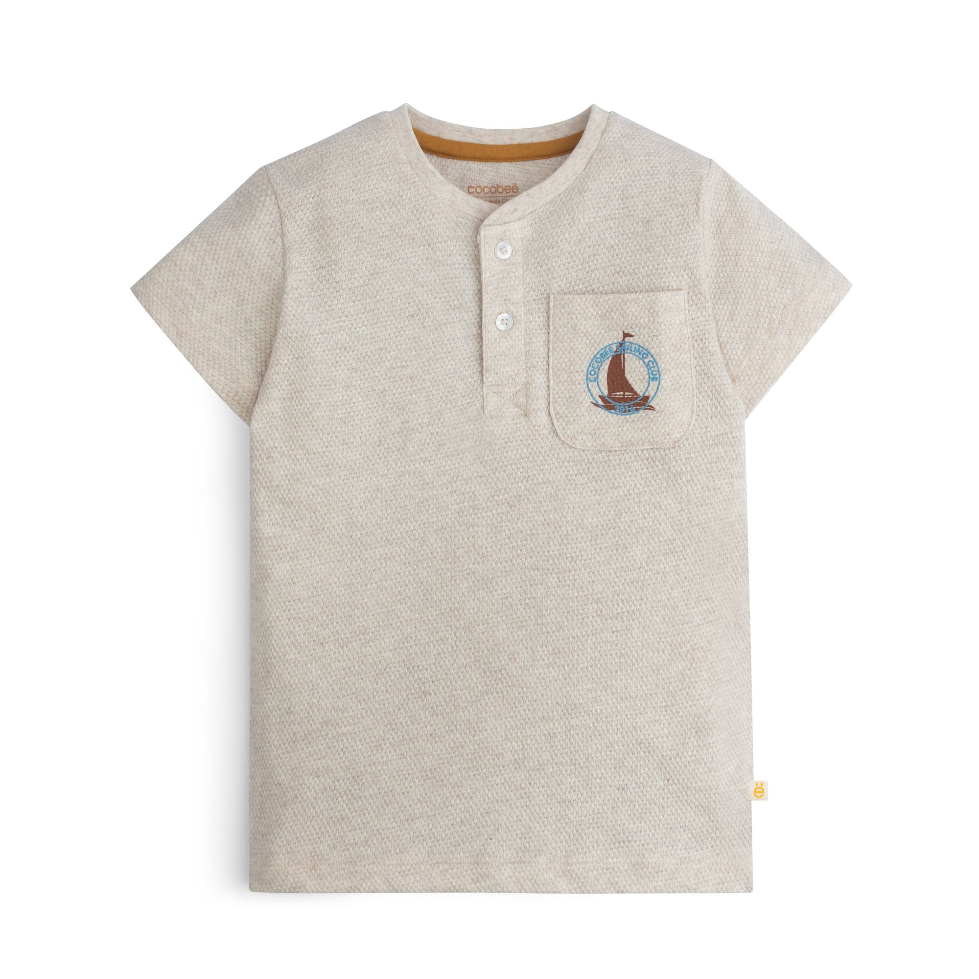 Gray Club Henley