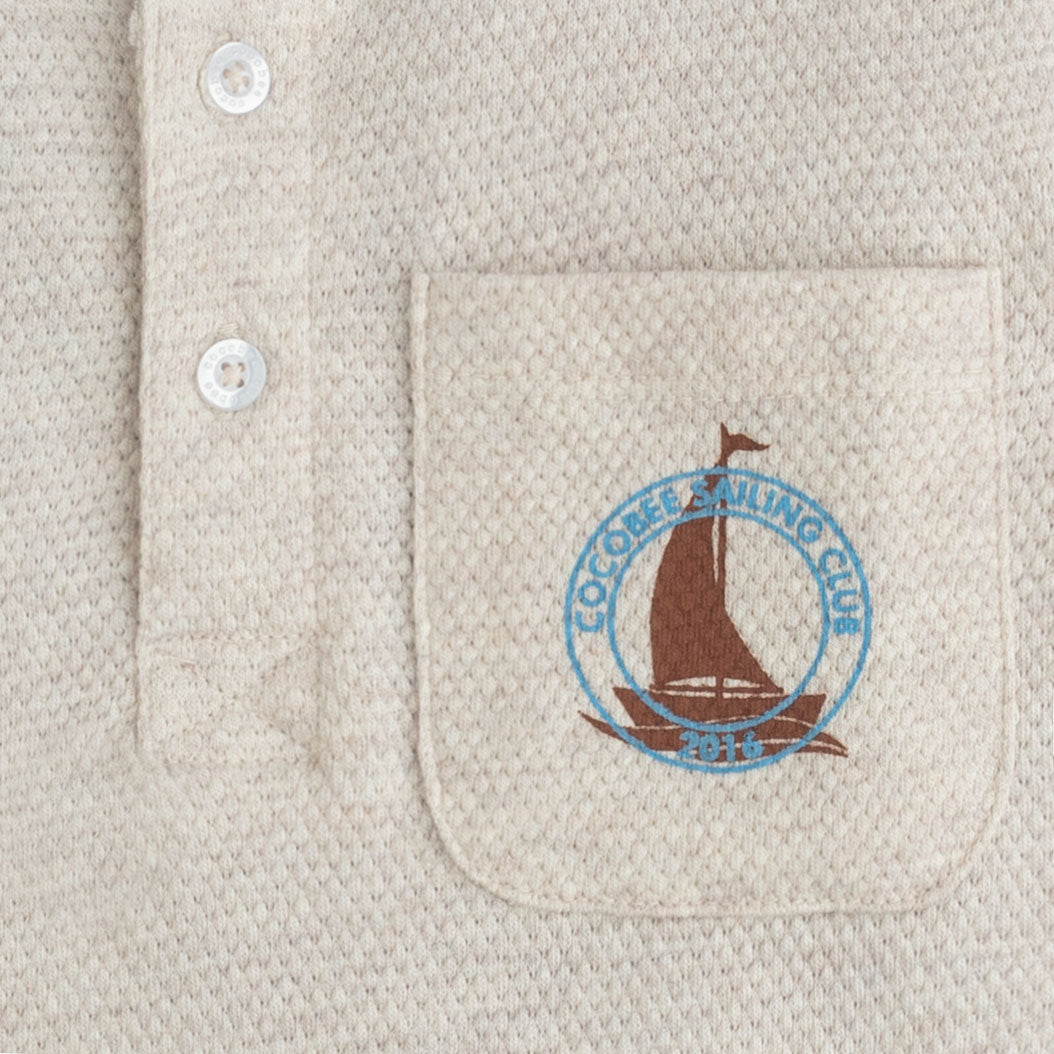 Gray Club Henley