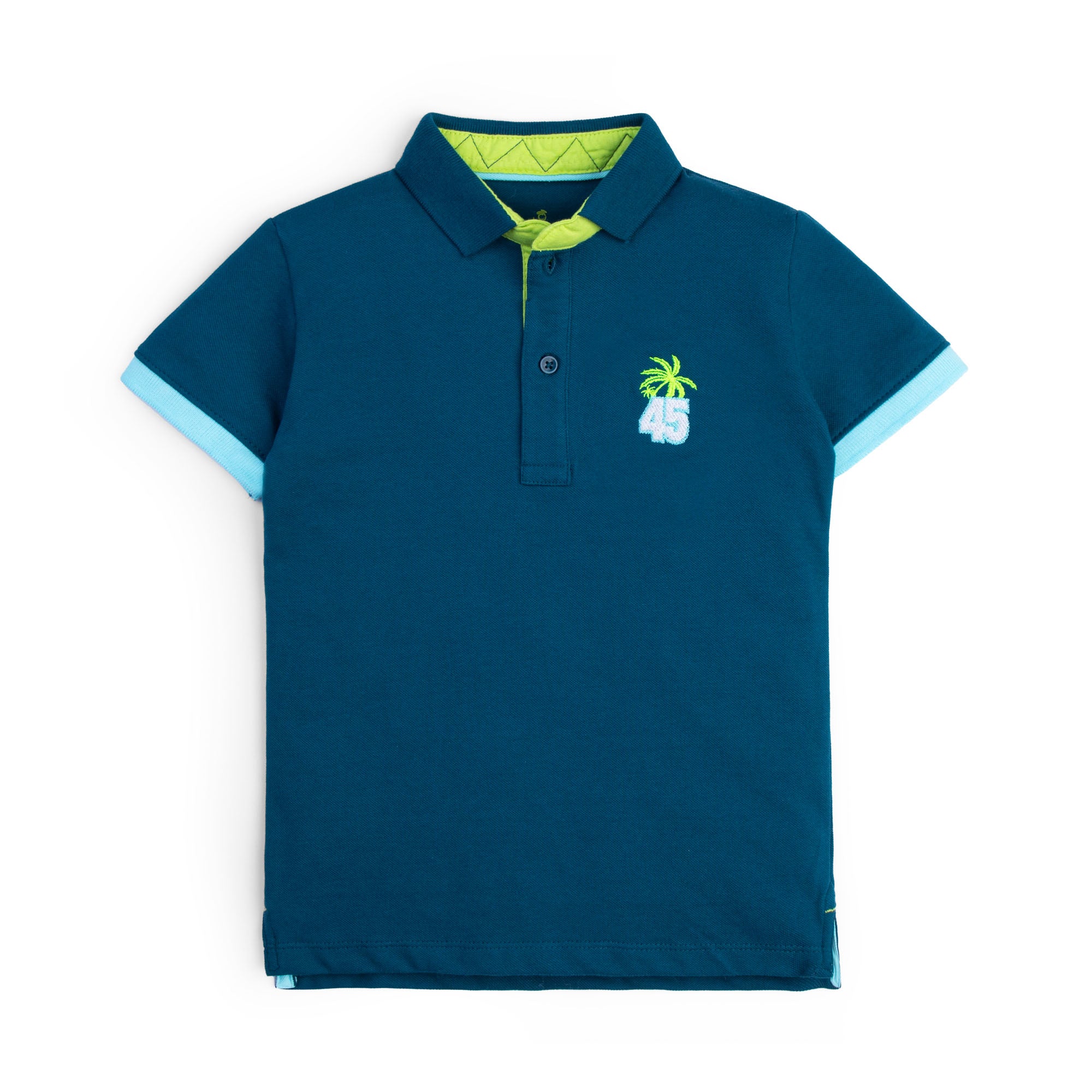 Solid Teal Polo