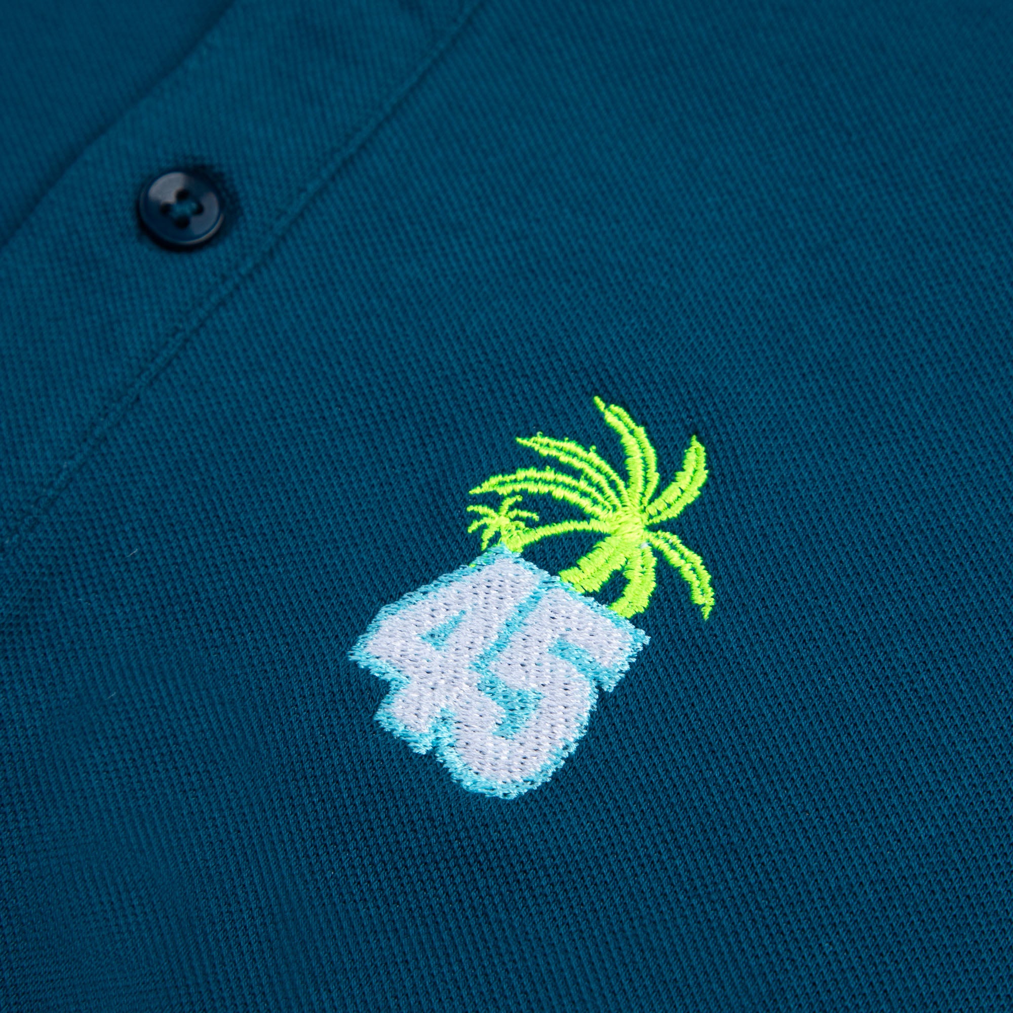 Solid Teal Polo