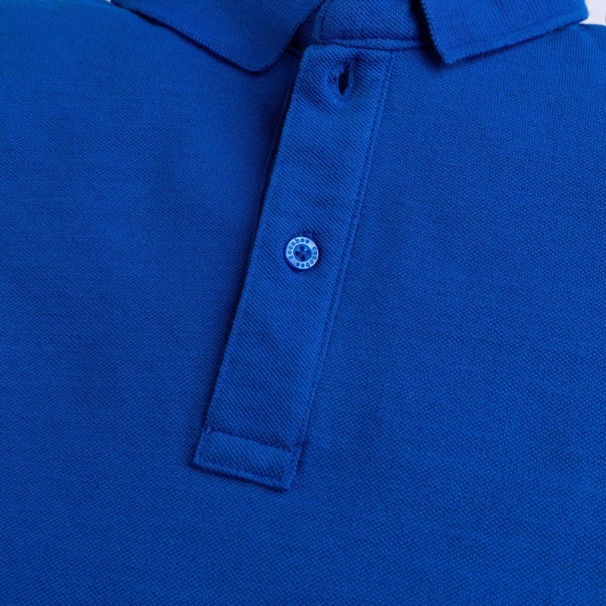 Solid Blue Polo