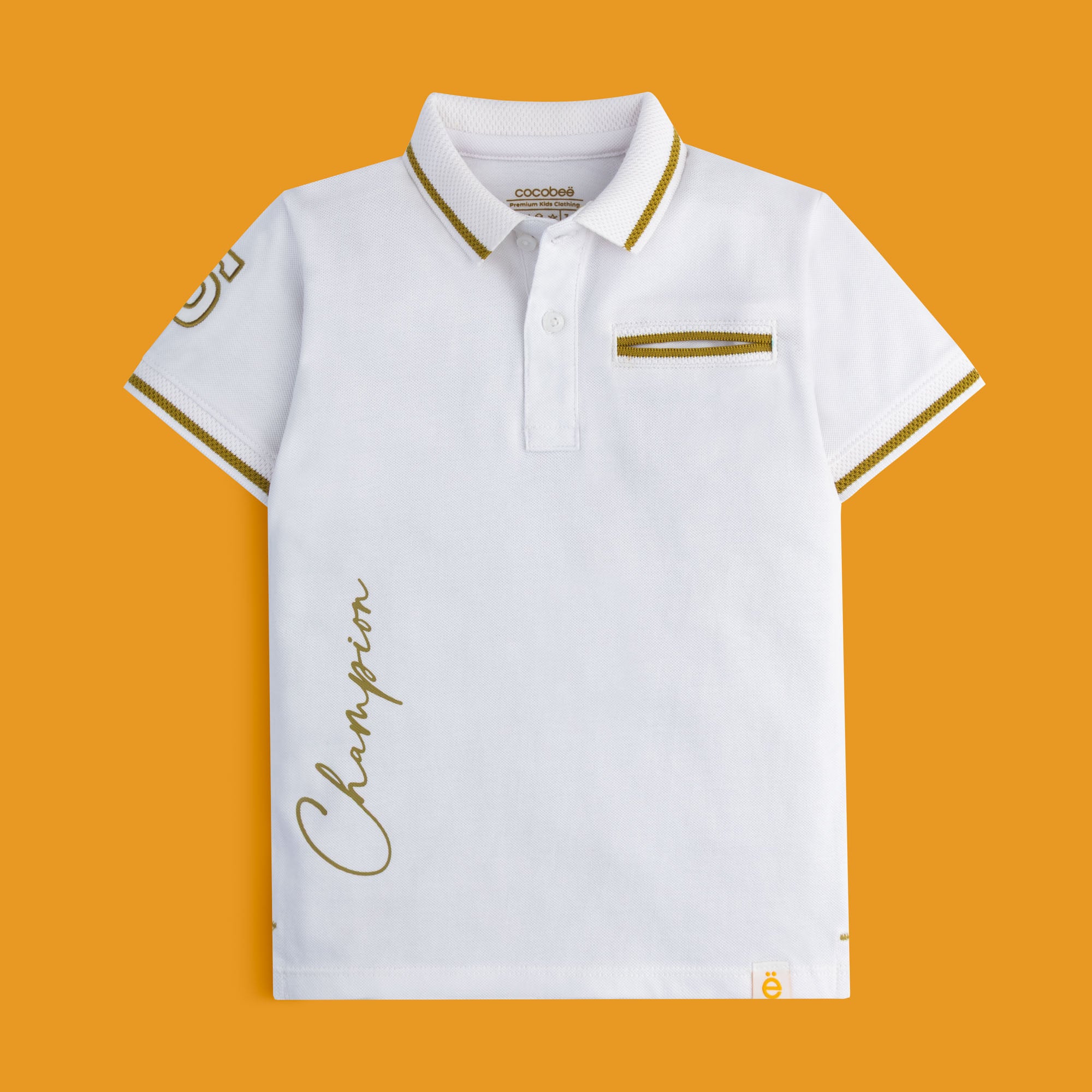 Gold Trim Champion Polo