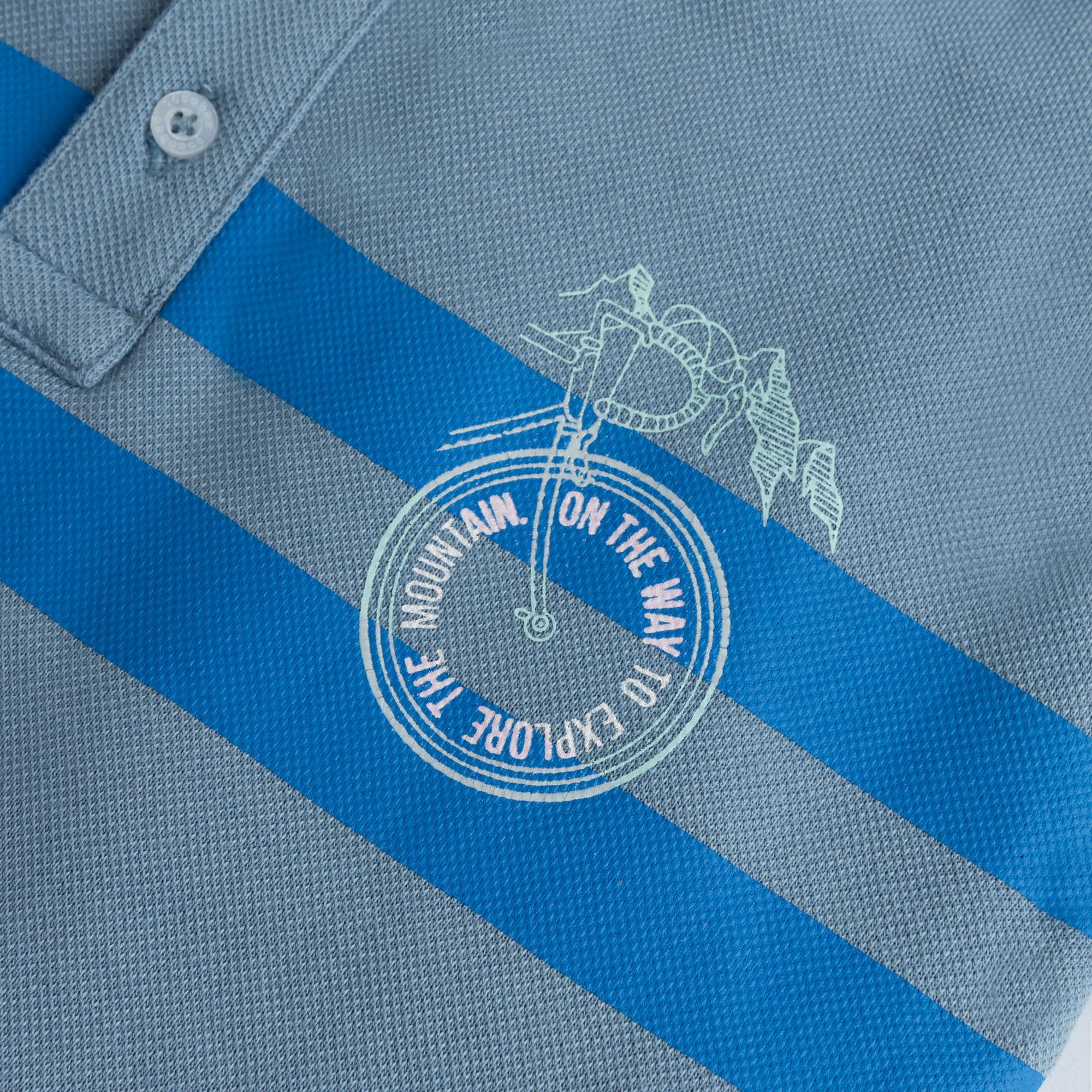 Button Rugby Printed Iconic Printed Rugby shirt – cocobee