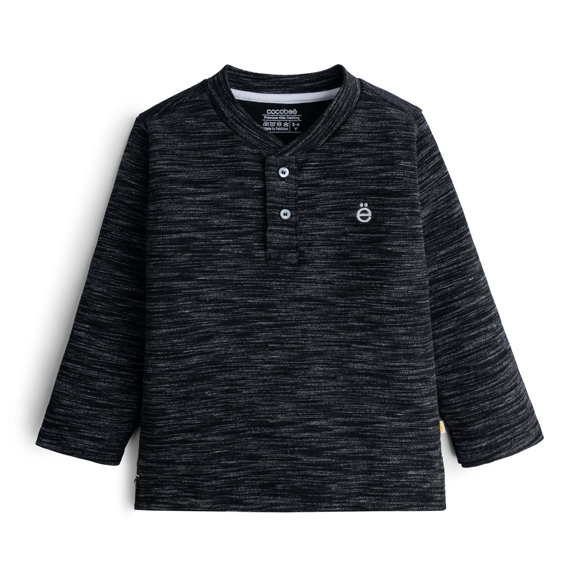 Sleek Texture Henley