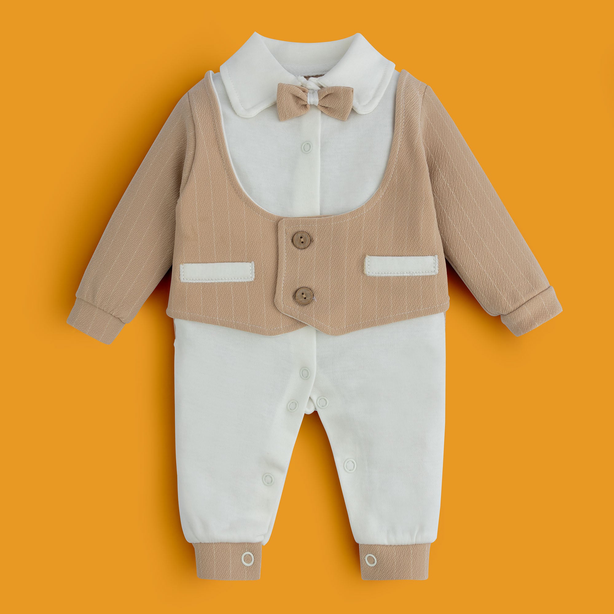 Brownie Bow Romper Set