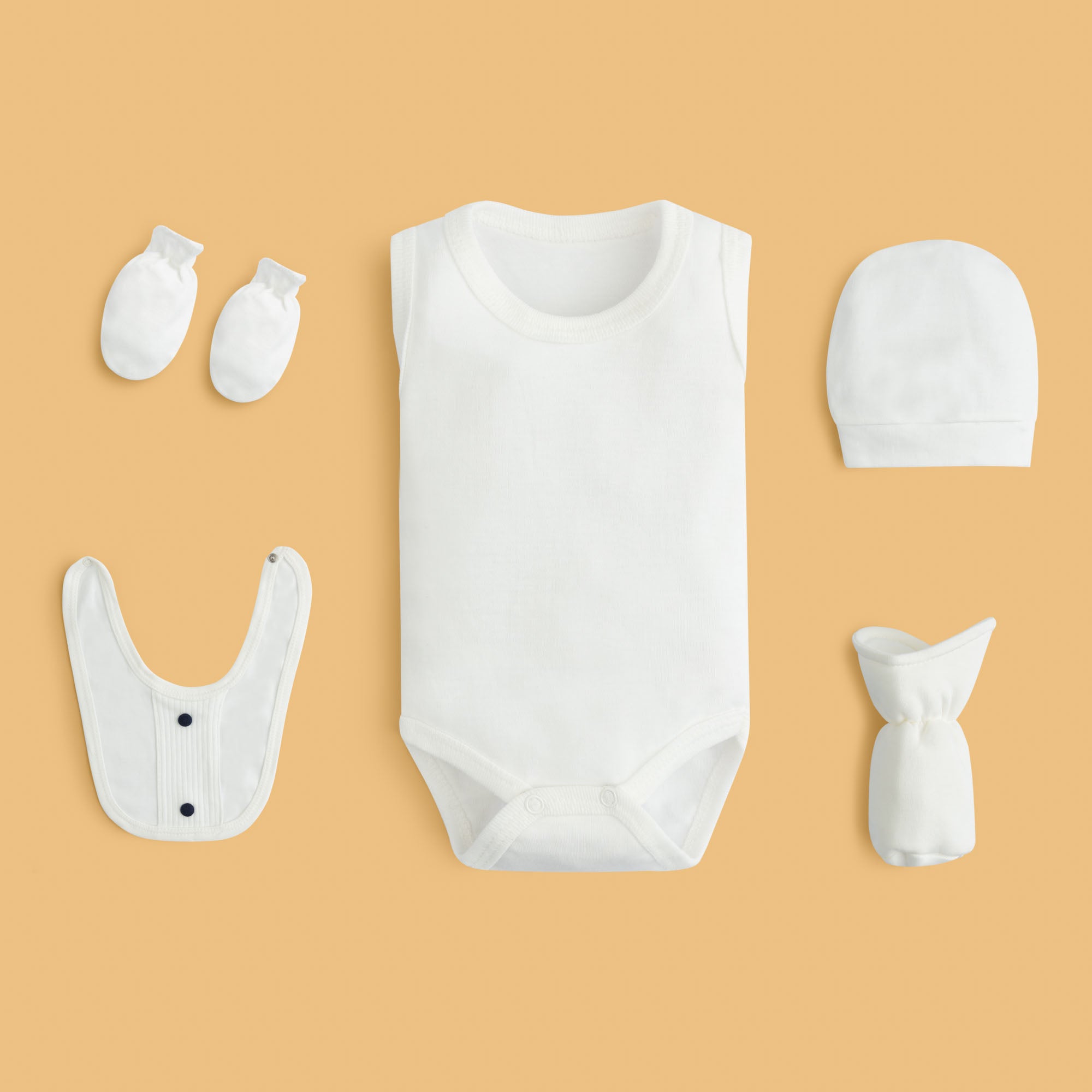 Baby Tuxedo Layette Set