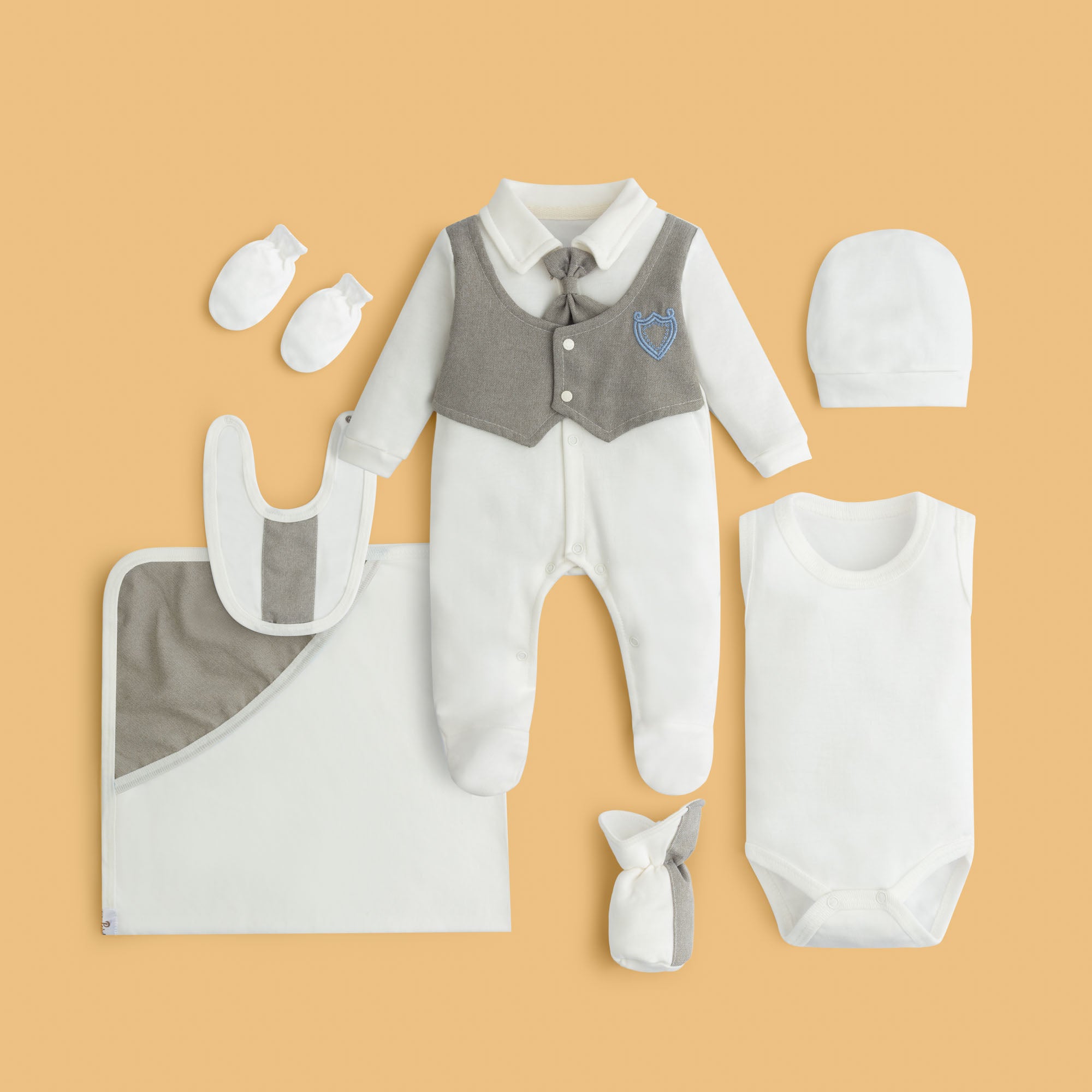 Dapper Romper Baby Set
