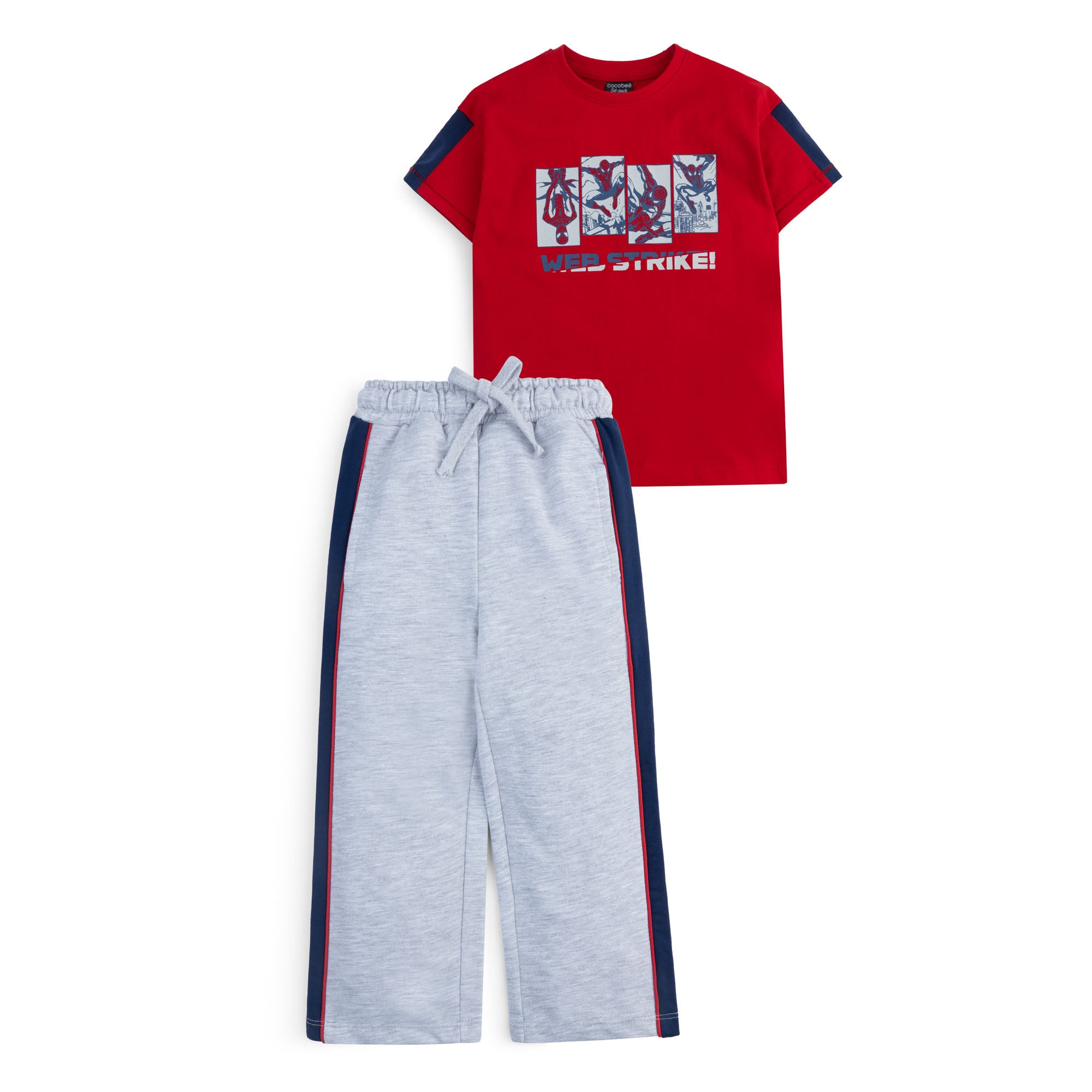 Red Strike Graphic Co-ord – cocobee