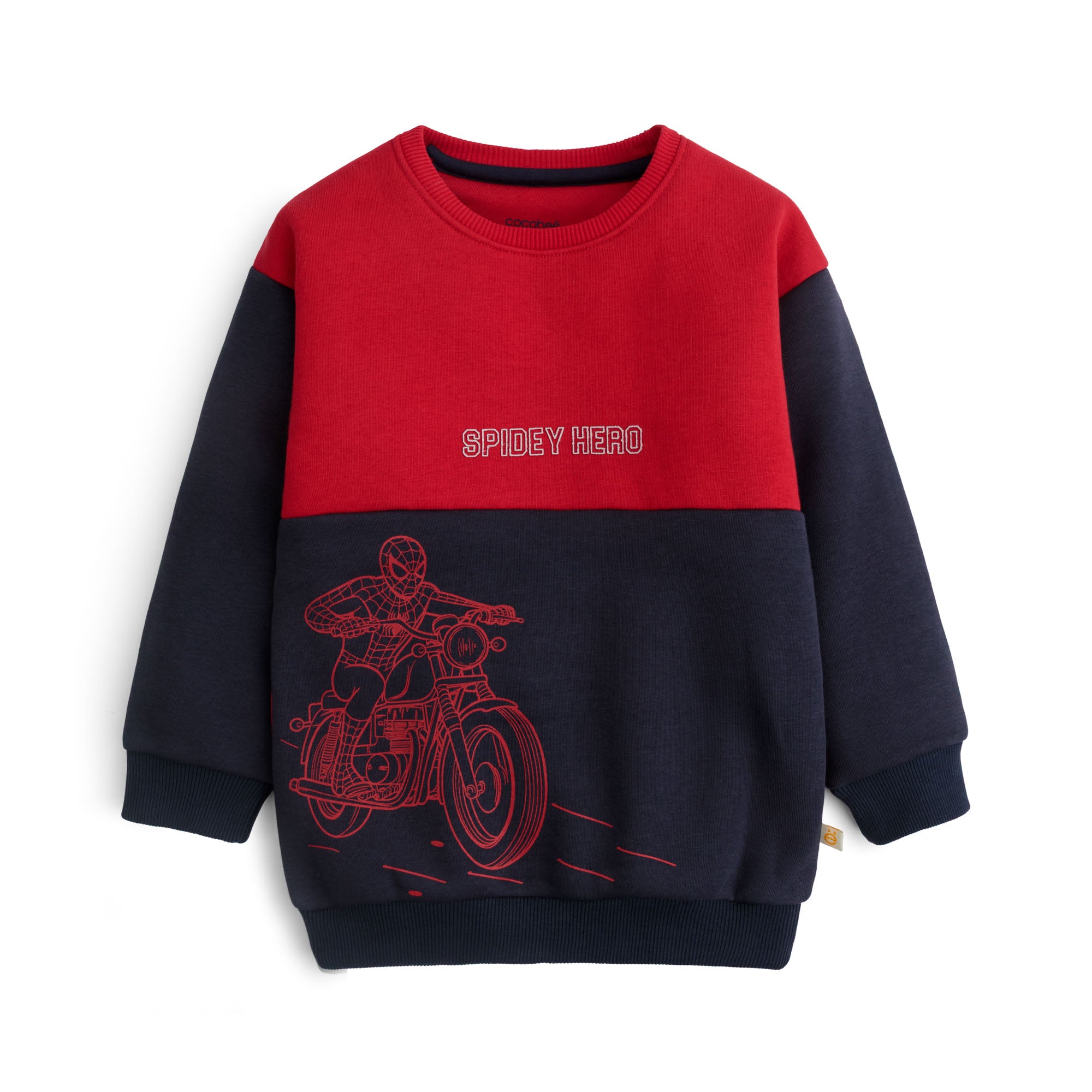 Heroic Glide Color-block Sweatshirt