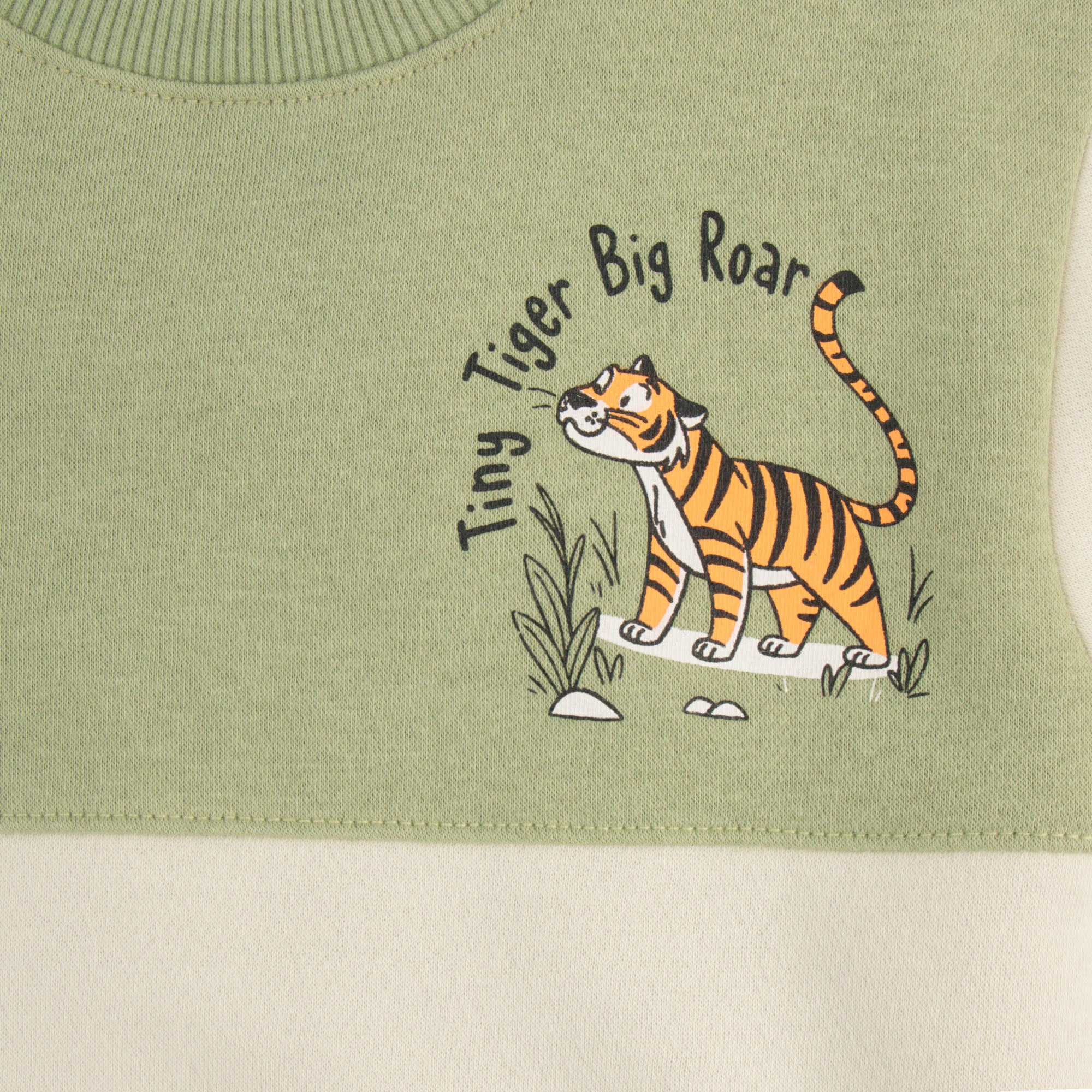 Color-Block Pocketed Sweatshirt