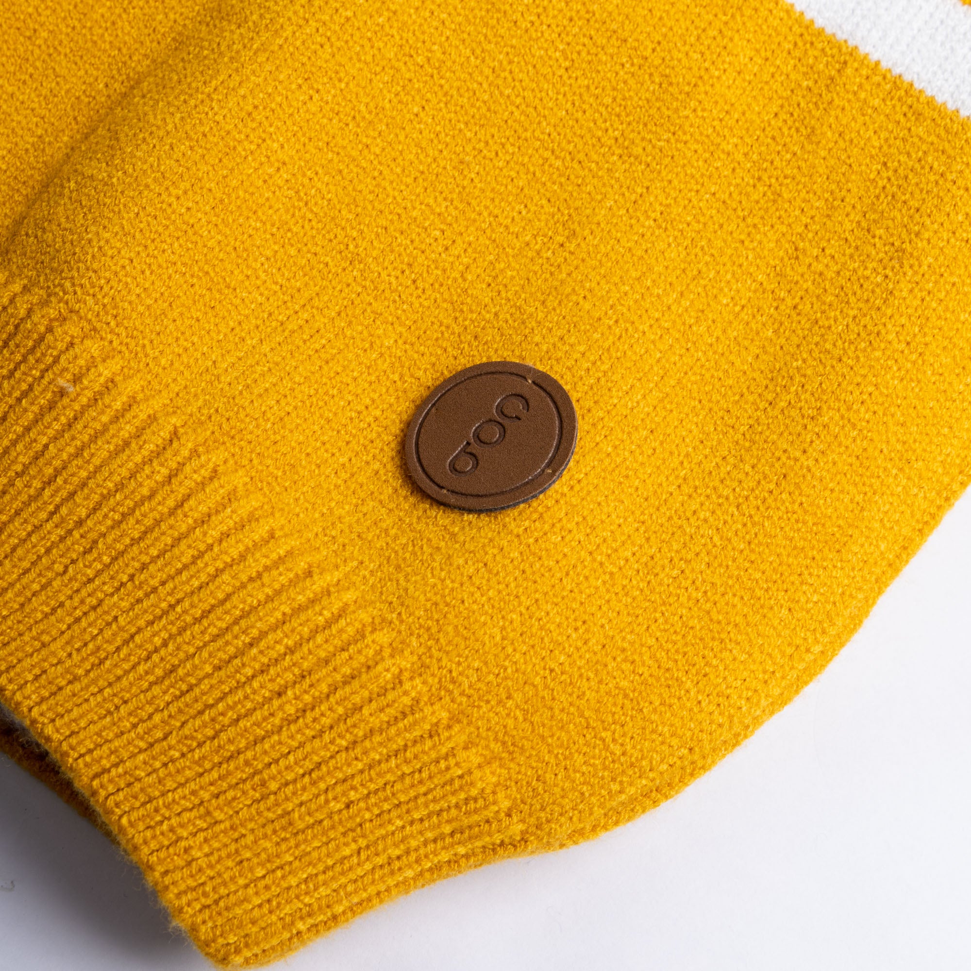 Mustard Mock Neck Sweater