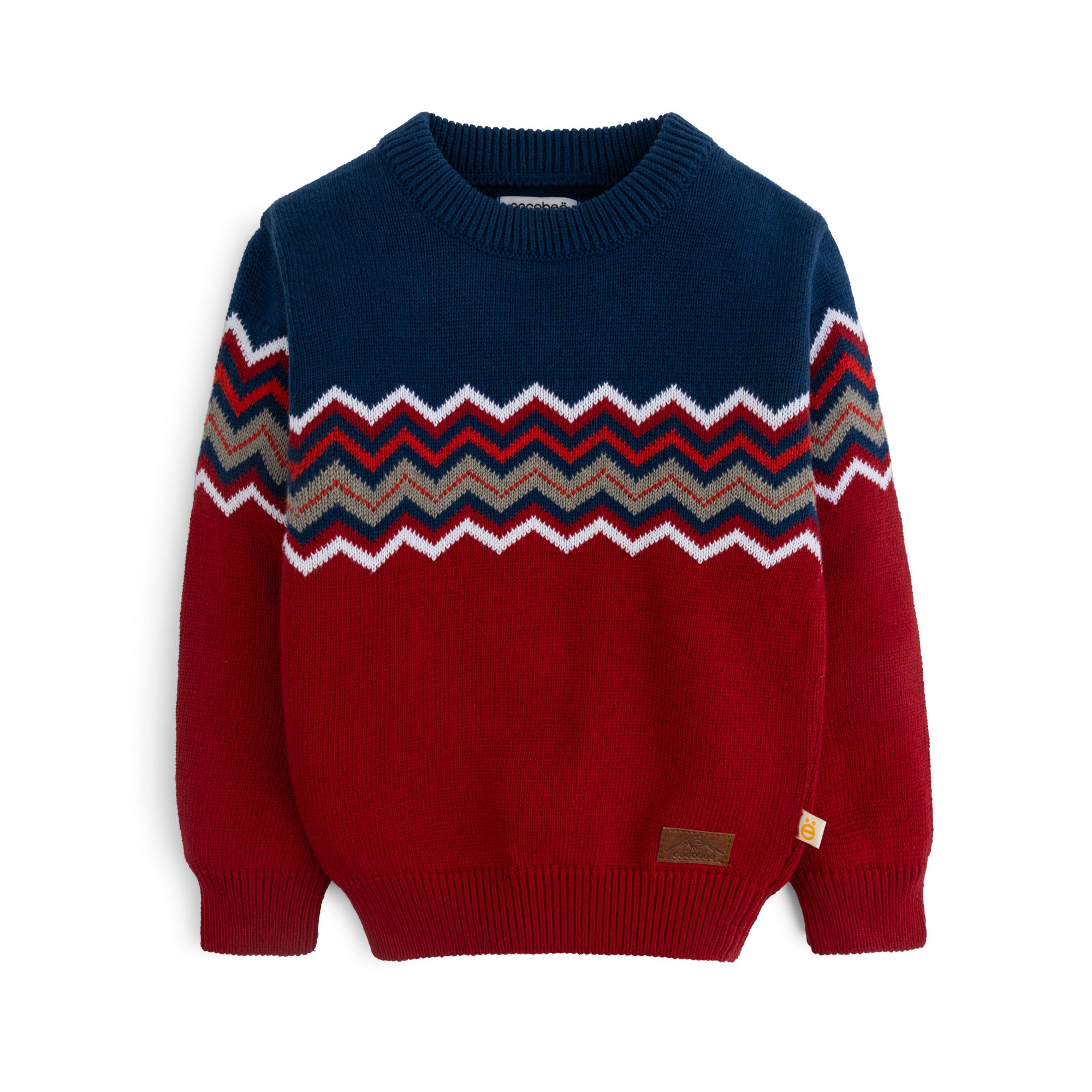 Chevron Block Sweater