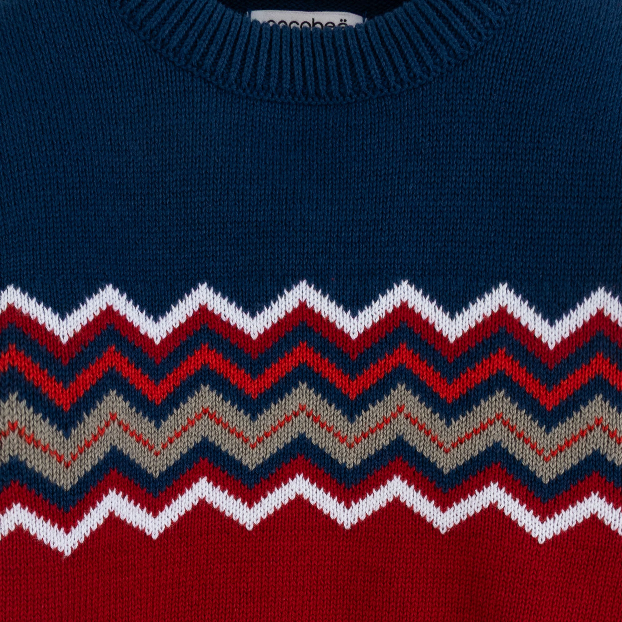Chevron Block Sweater