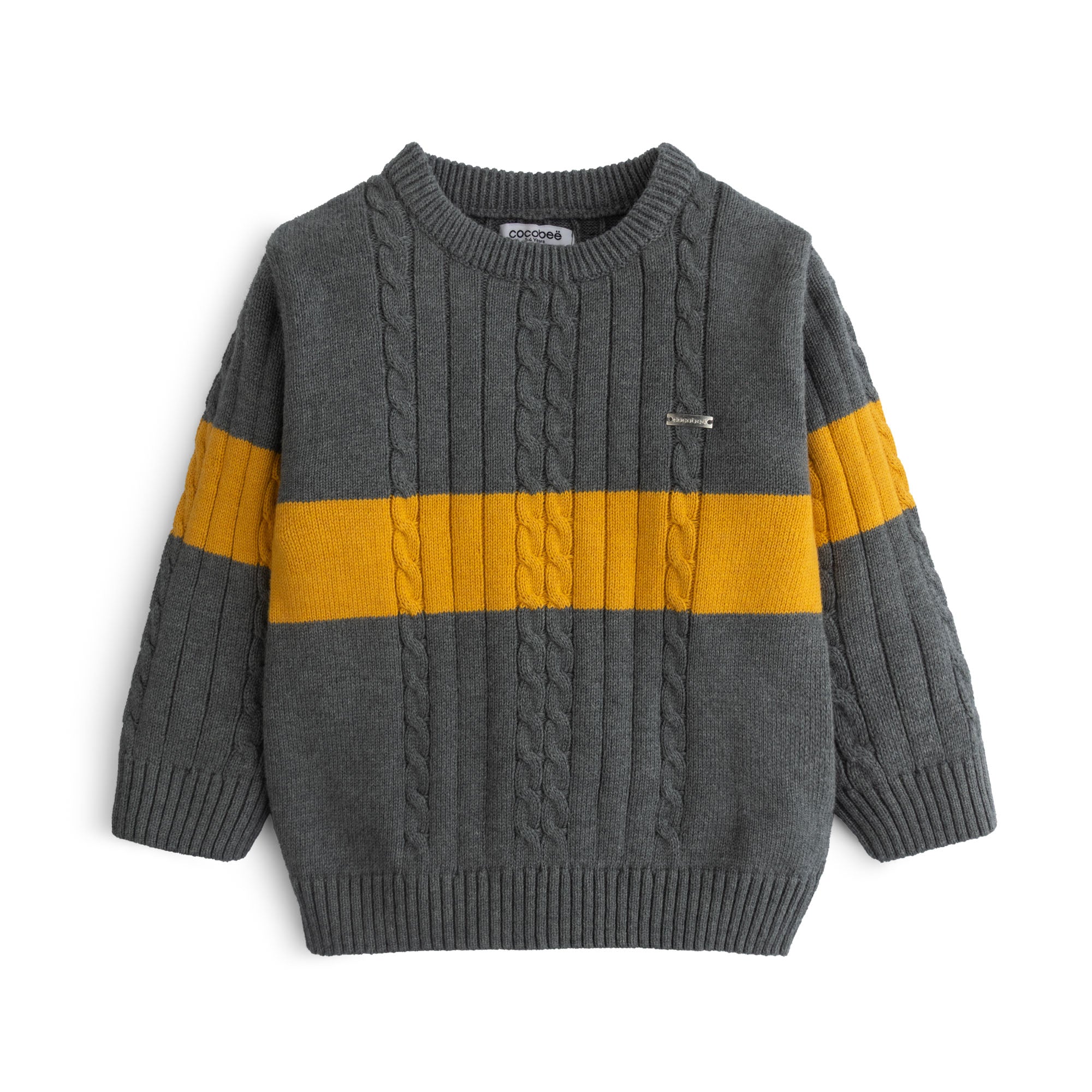 Charcoal Twist Sweater
