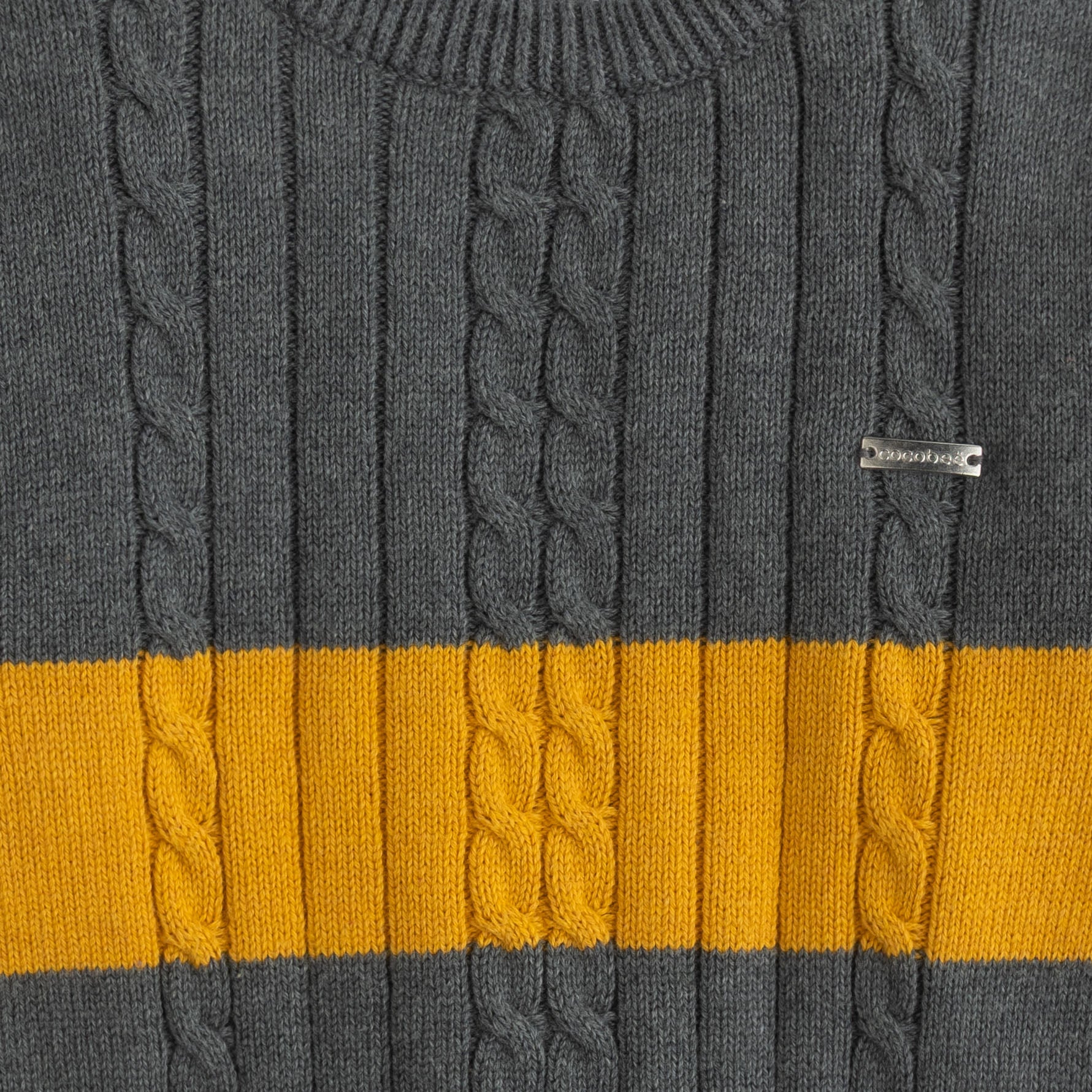 Charcoal Twist Sweater