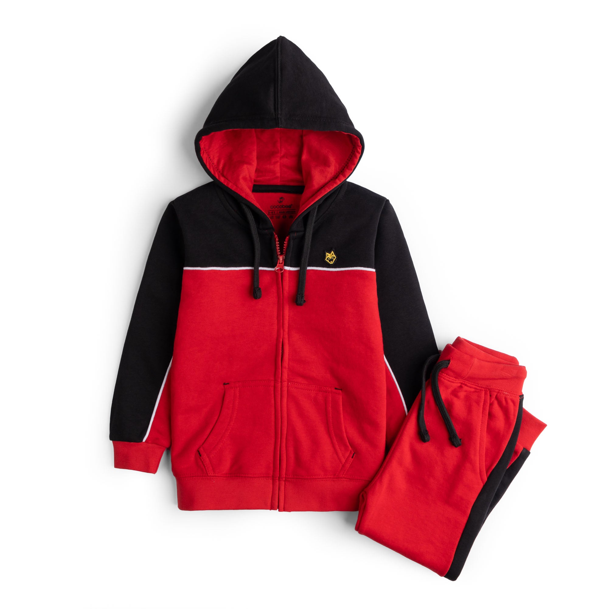 Zipper Hooded Two Pack