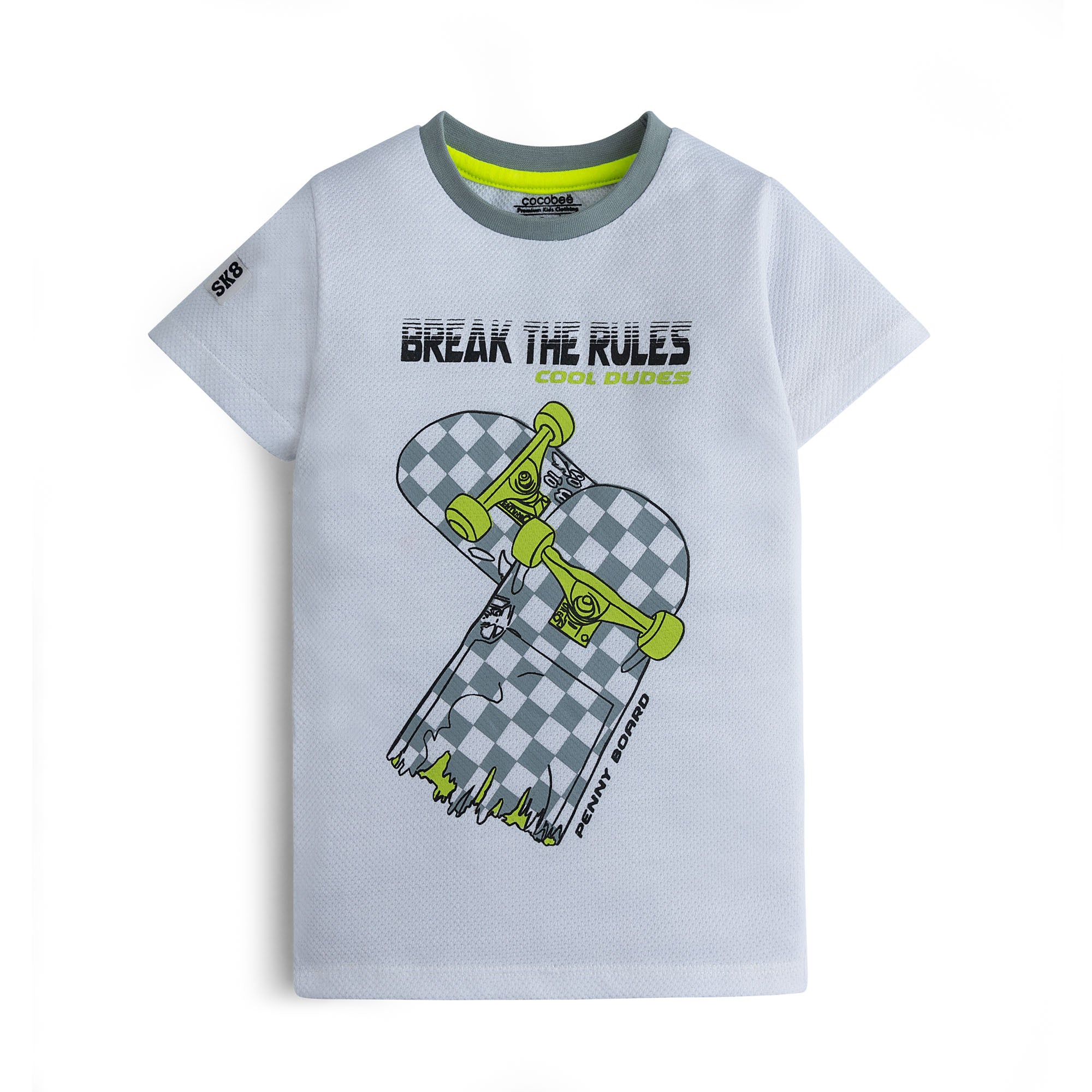 Rebel Skater Printed T-Shirt