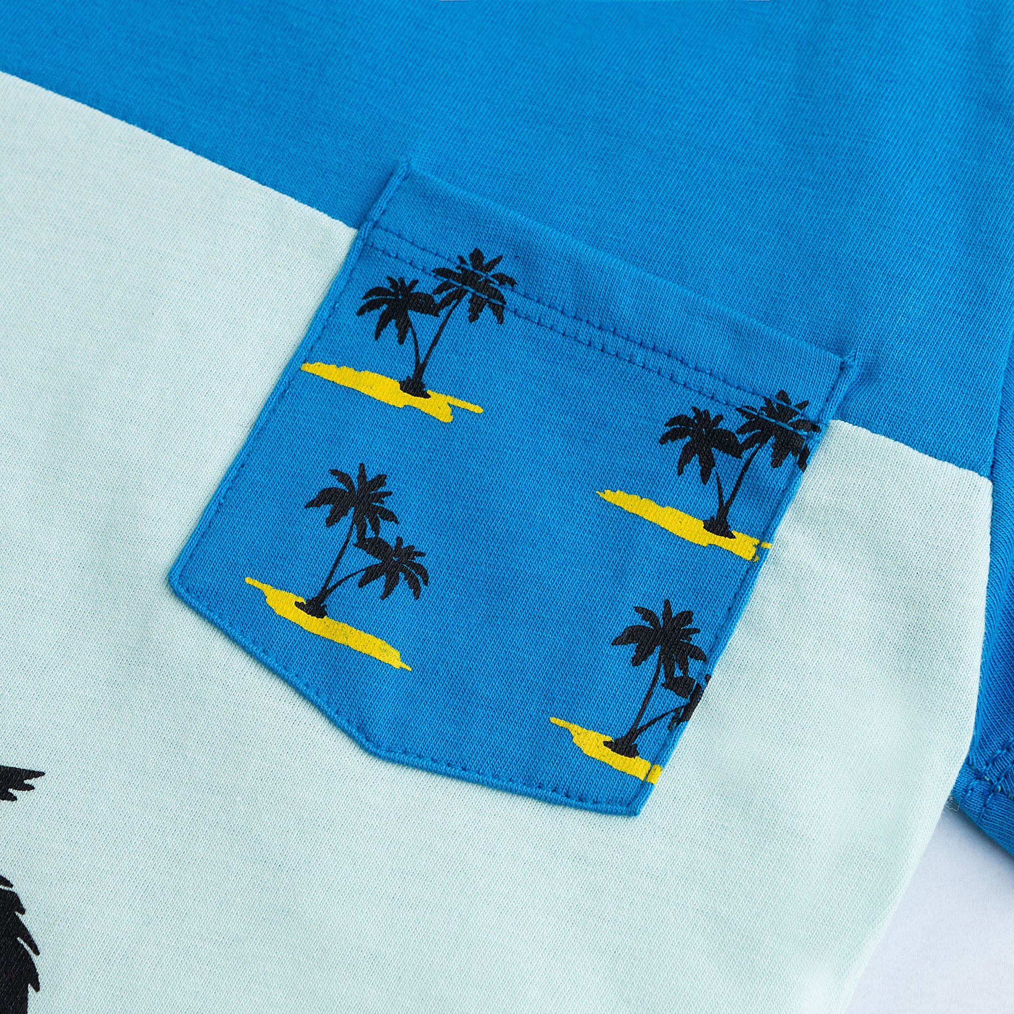 Blue Oasis Pocket T-Shirt