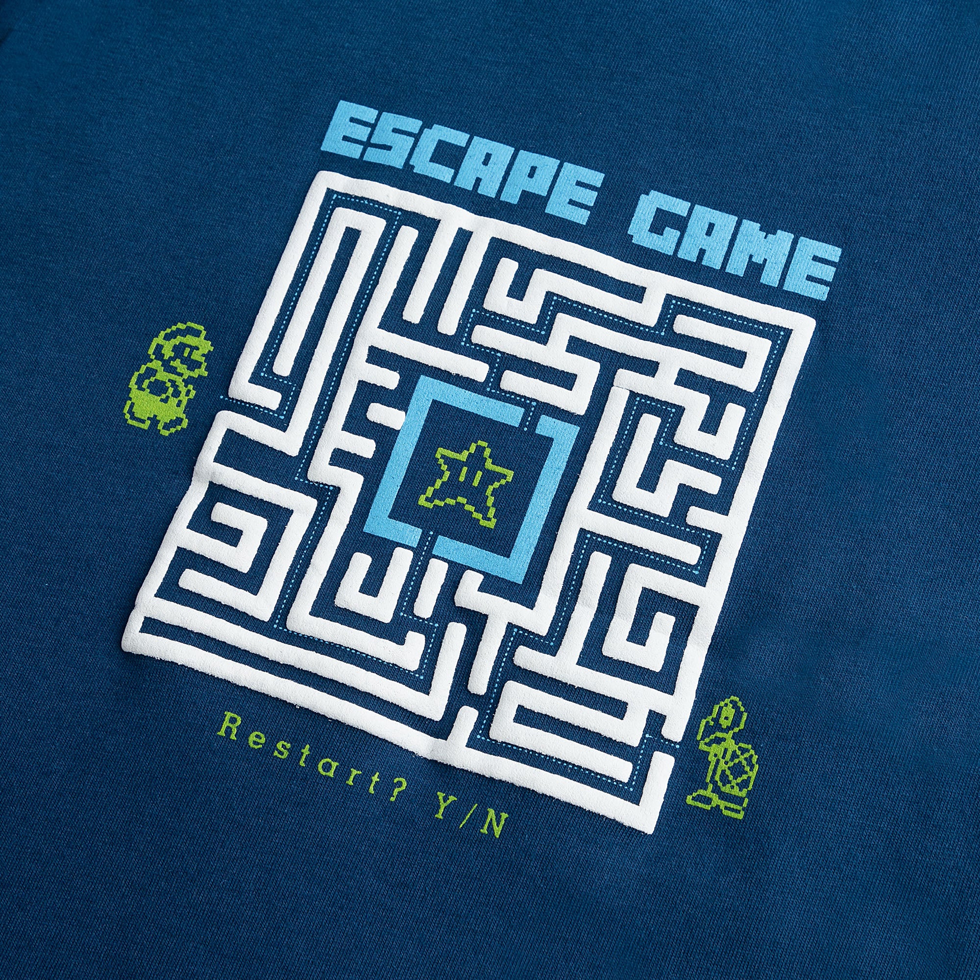 Escaping Blue Graphic Tee