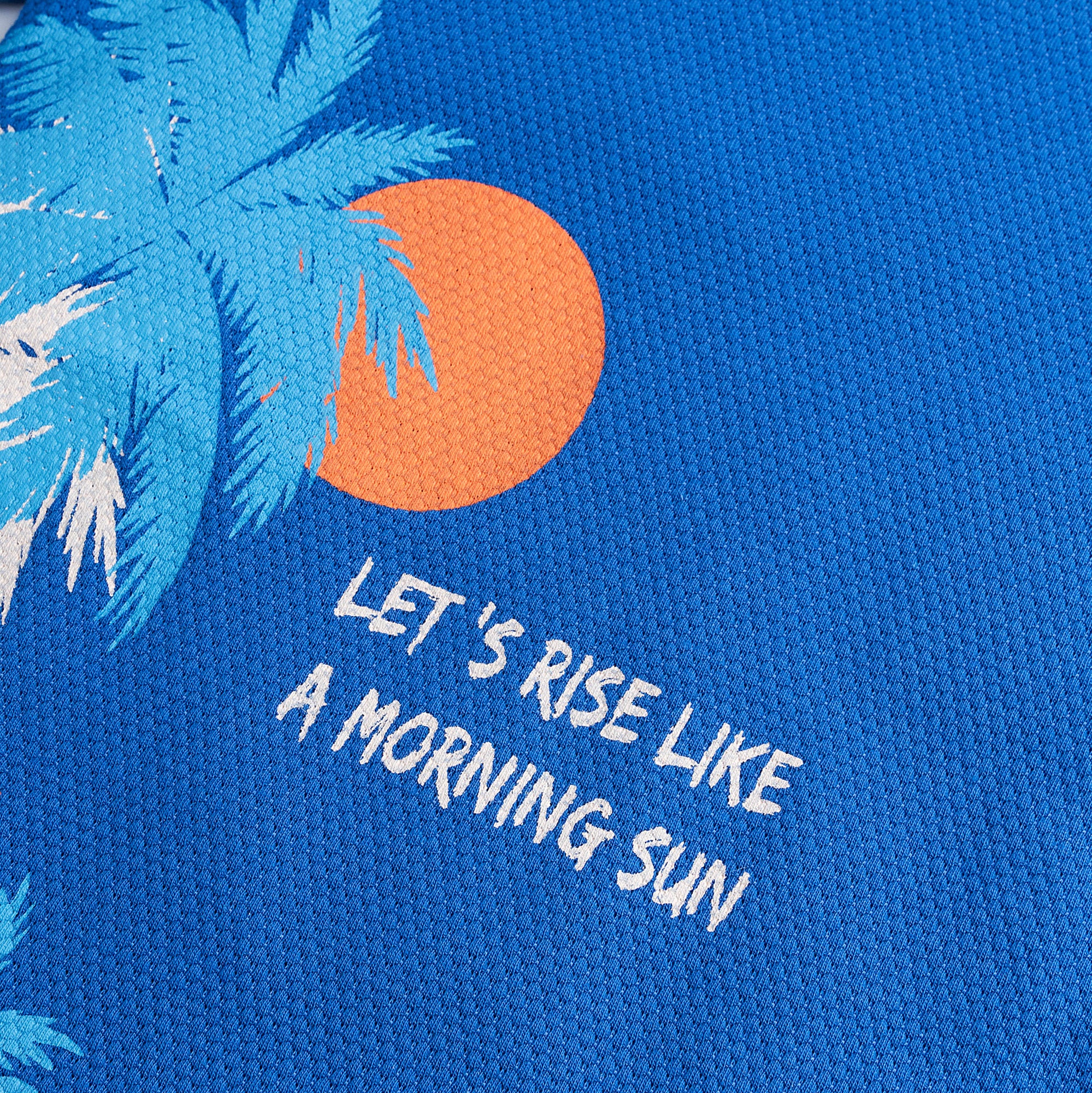 Rising Blue Printed T-Shirt