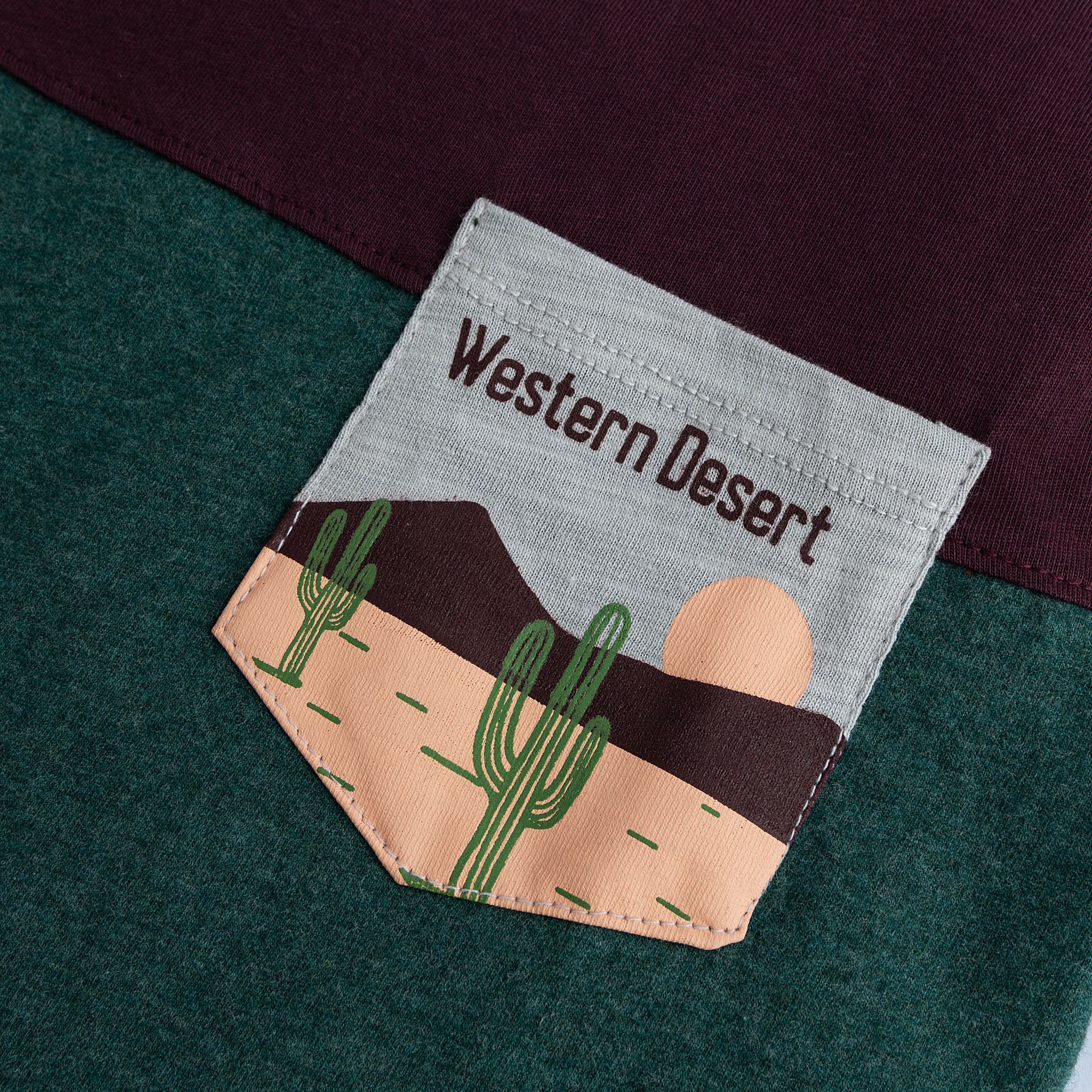 Western Print Tee