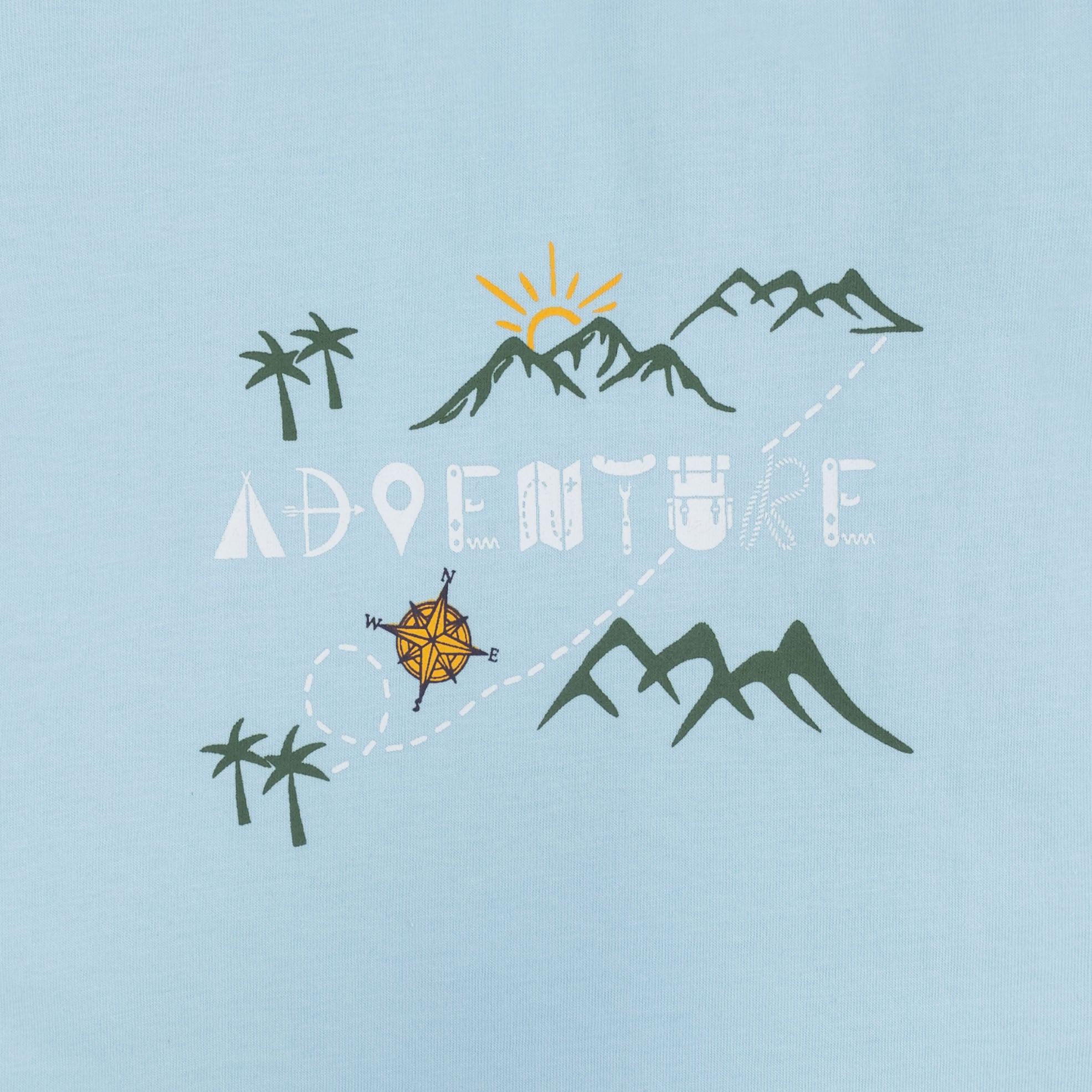 Adventurous Blue T-Shirt