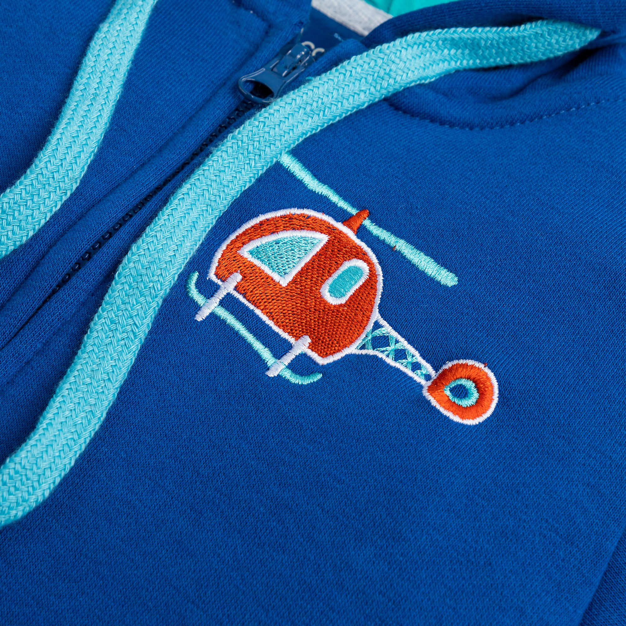 Persian Blue Zipper Hoodie Cocobee persian-blue-zipper-hoodie-cocobee